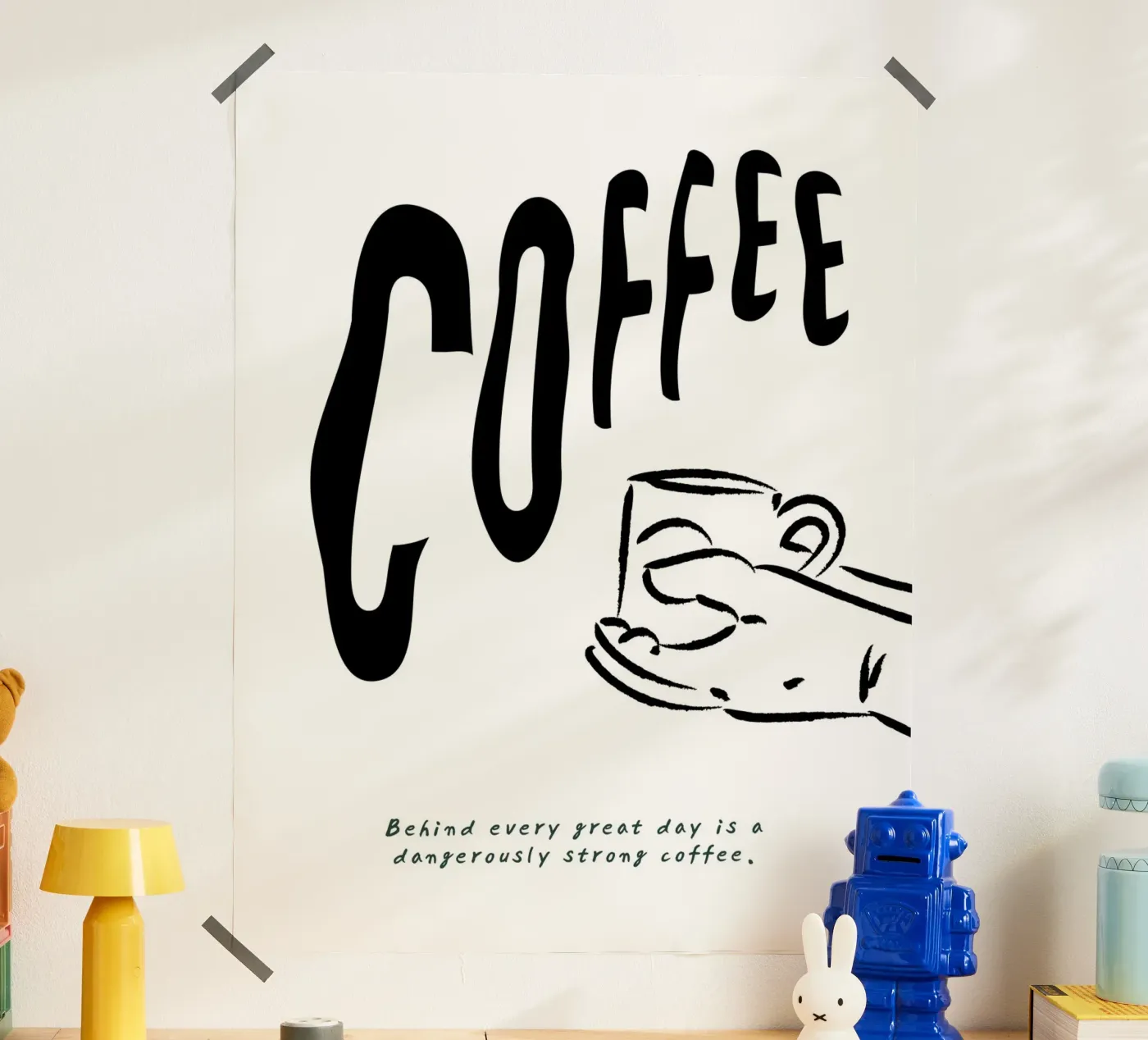 COFFEE Poster von COFFEE CLUB