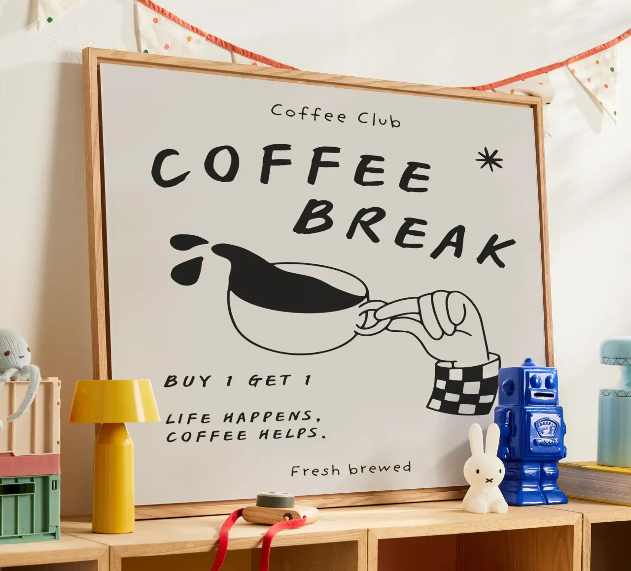 COFFEE BREAK plexiglass da COFFEE CLUB