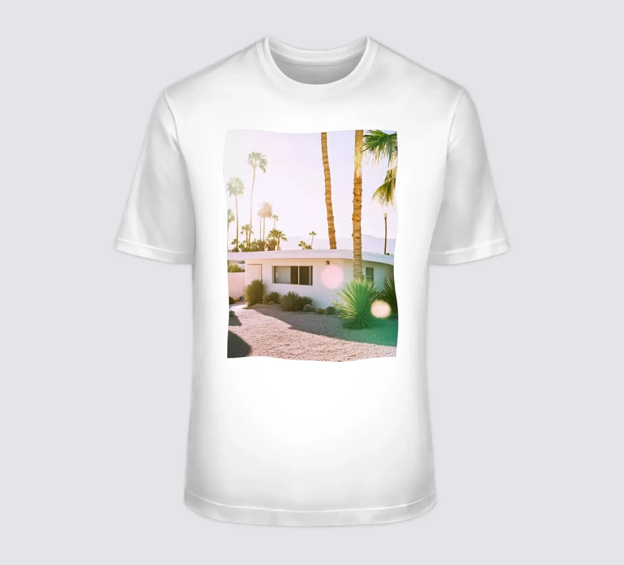 Palm Spring House t-shirt da Affiches Minimalistes