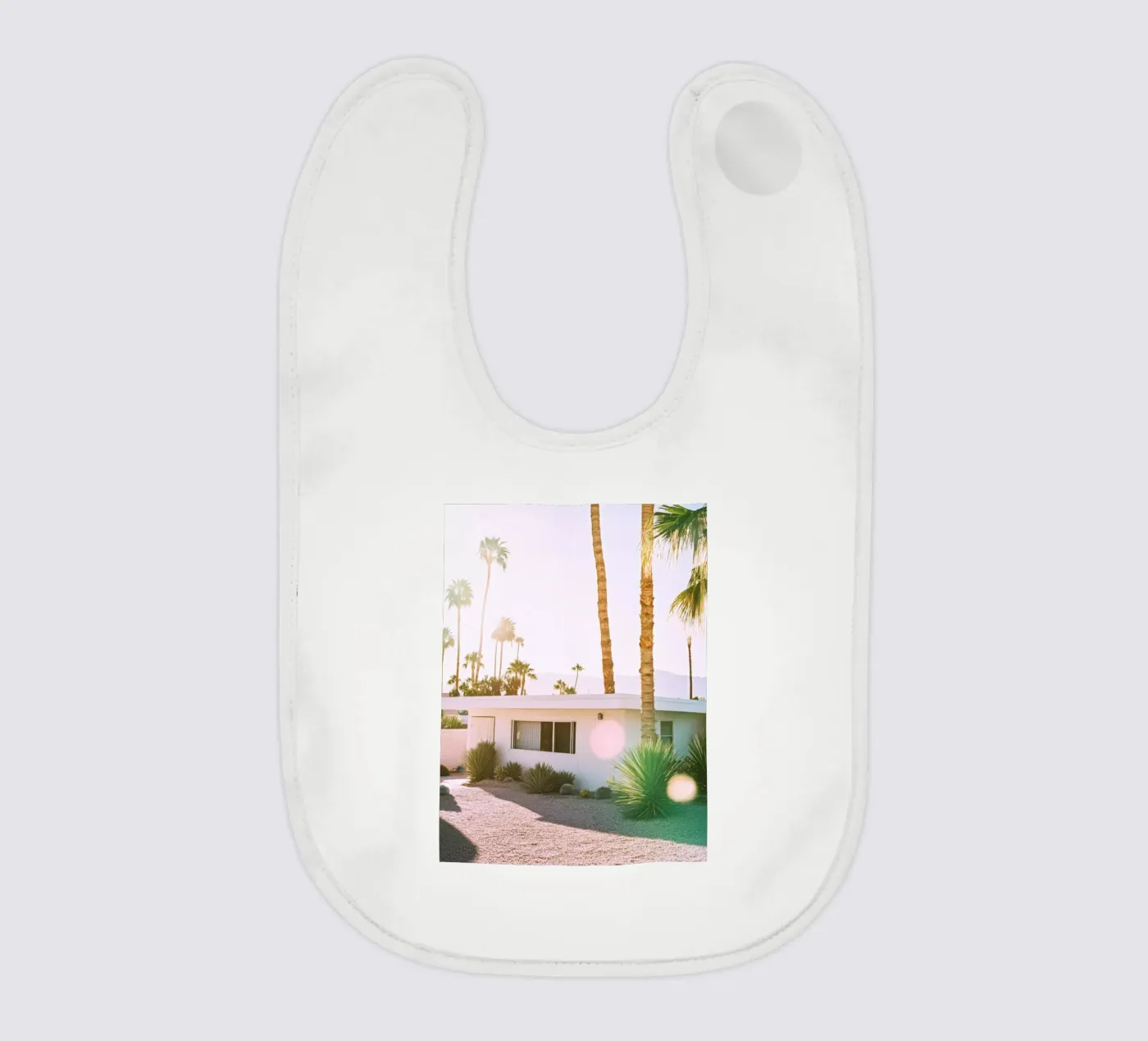 Palm Spring House bavaglino da Affiches Minimalistes