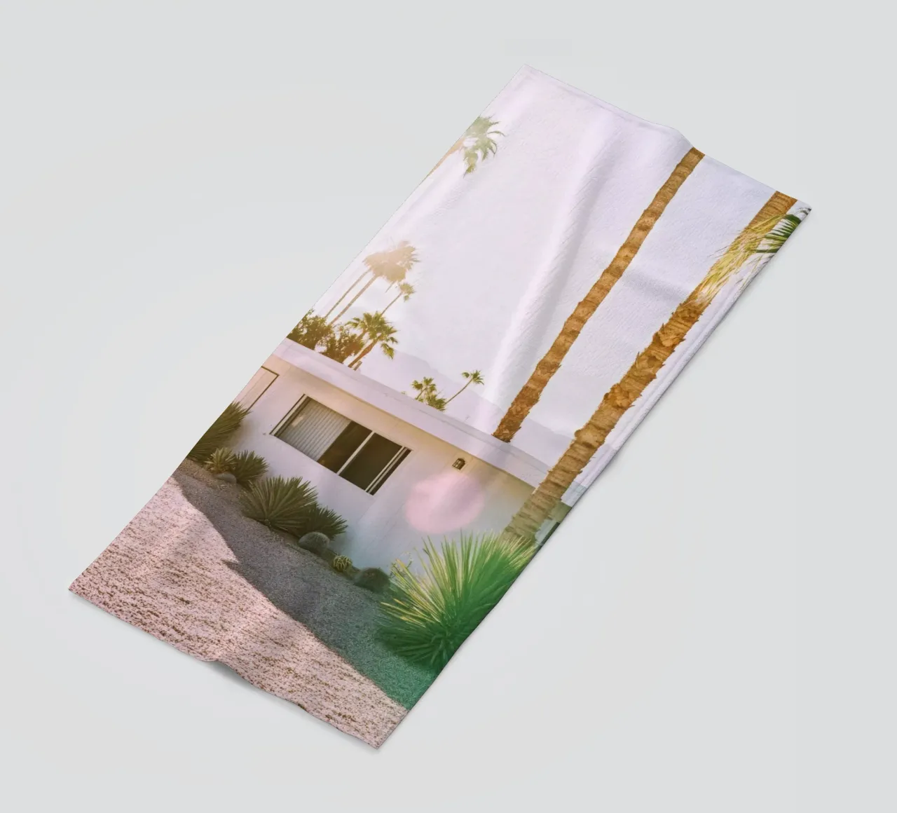 Palm Spring House telo mare da Affiches Minimalistes