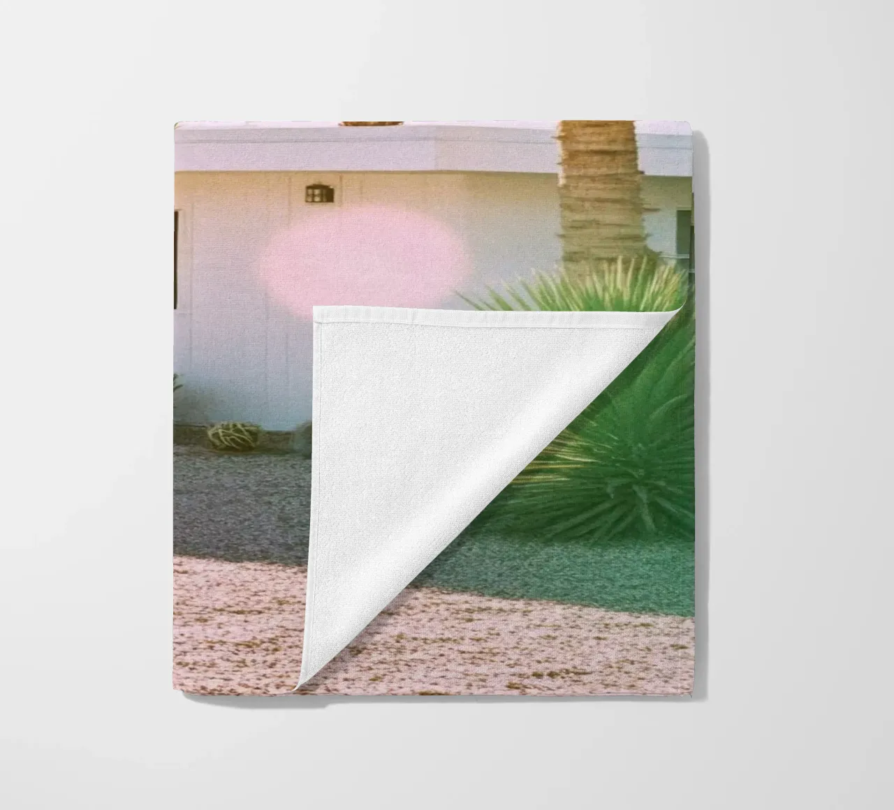 Palm Spring House telo mare da Affiches Minimalistes