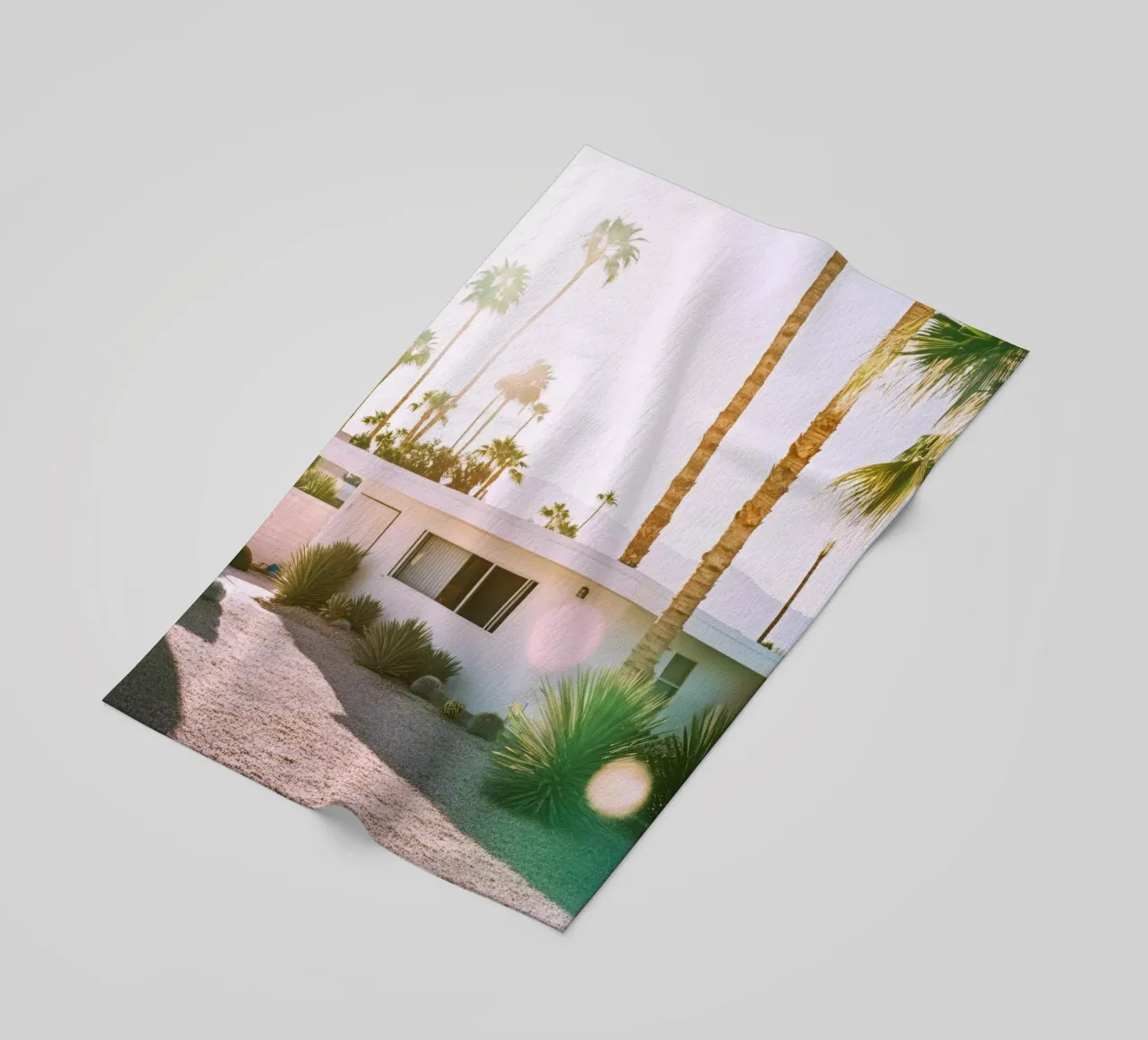 Palm Spring House telo mare da Affiches Minimalistes