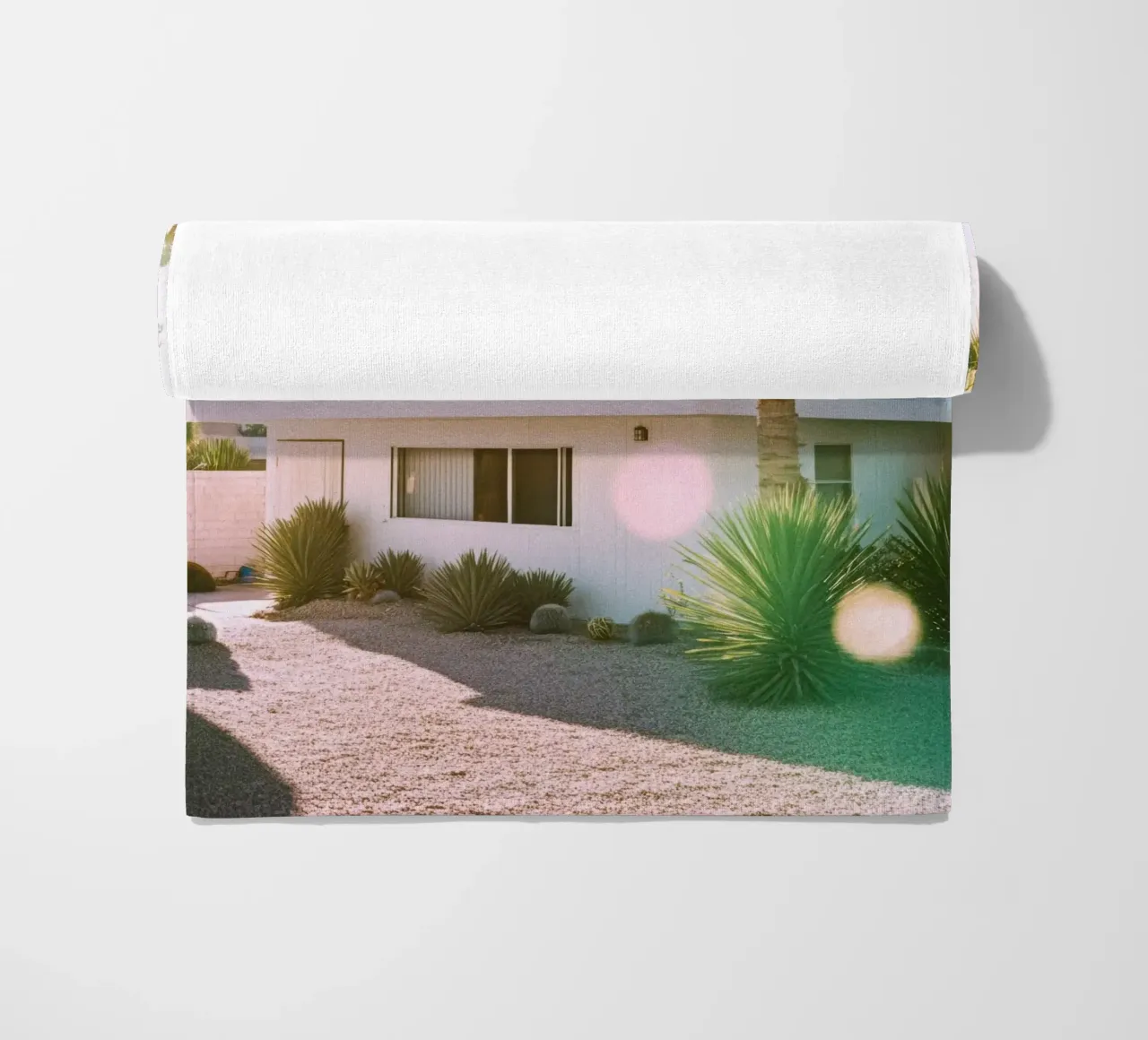 Palm Spring House telo mare da Affiches Minimalistes