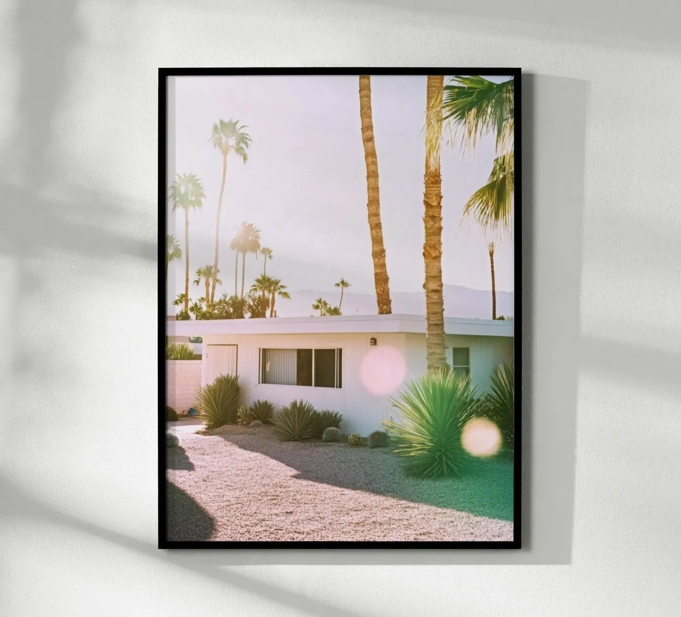 Palm Spring House poster da Affiches Minimalistes