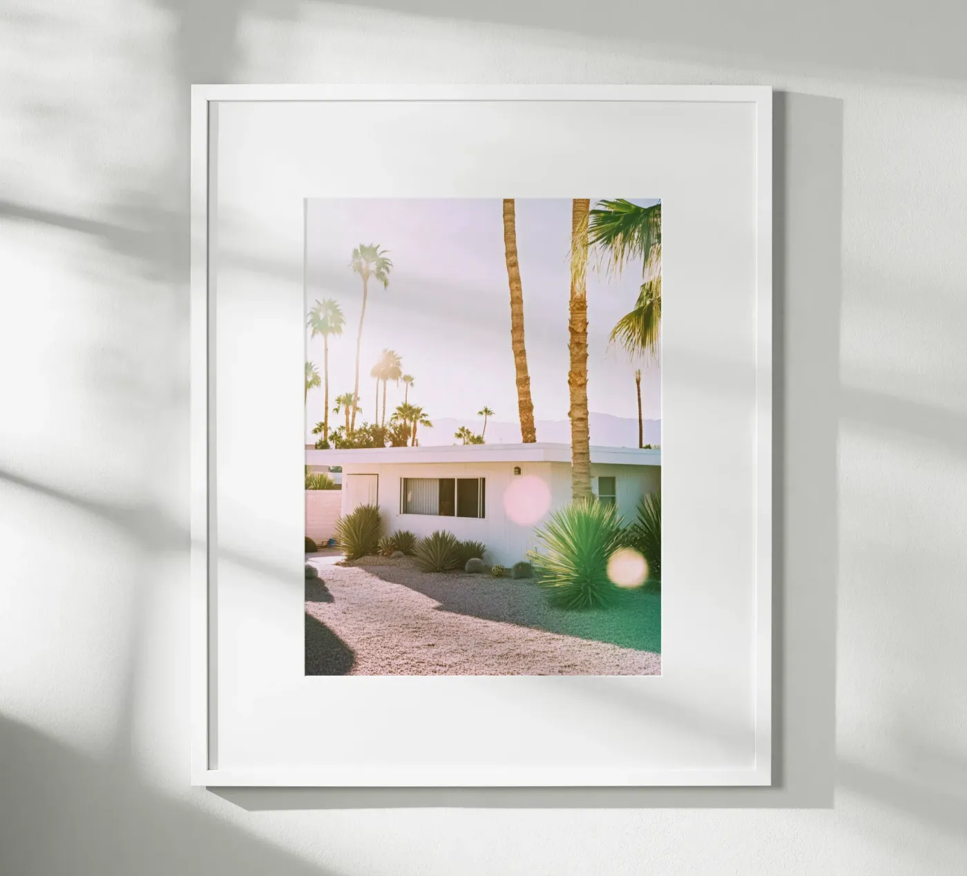 Palm Spring House poster da Affiches Minimalistes