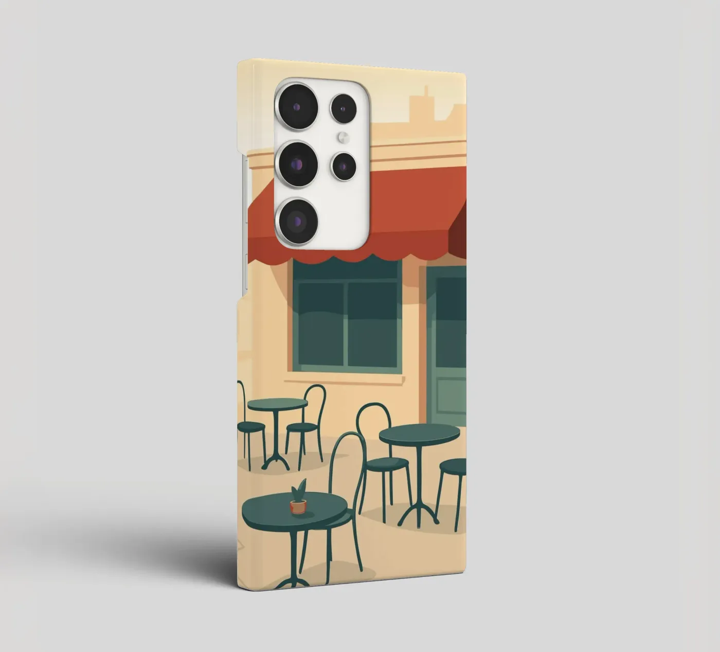 Café cover samsung da minimalist designs