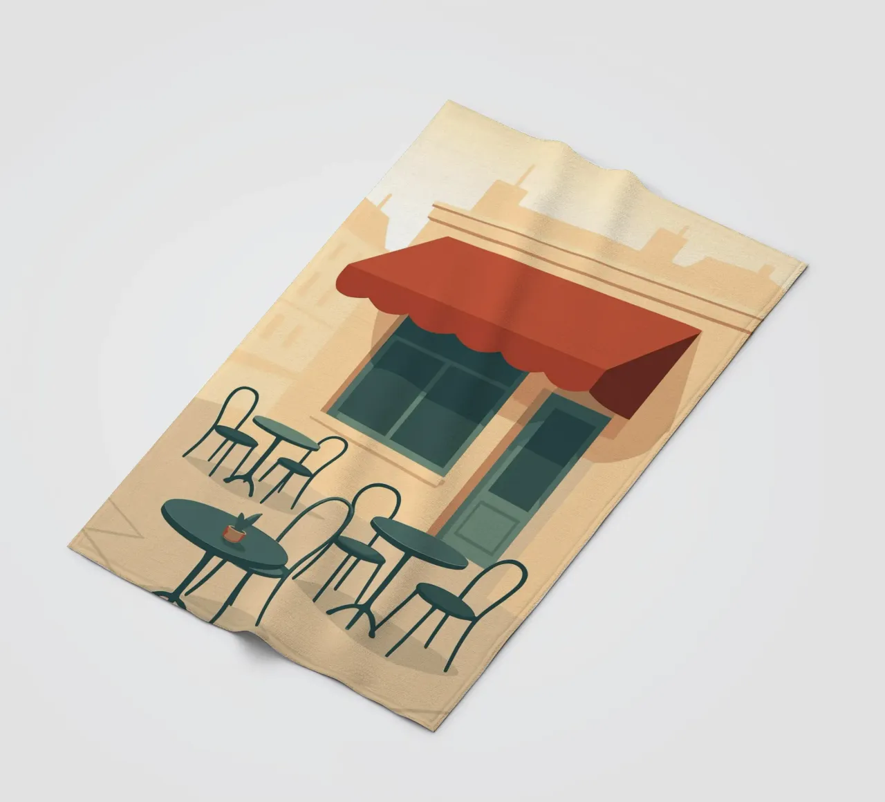 Café Fleecedecke von minimalist designs