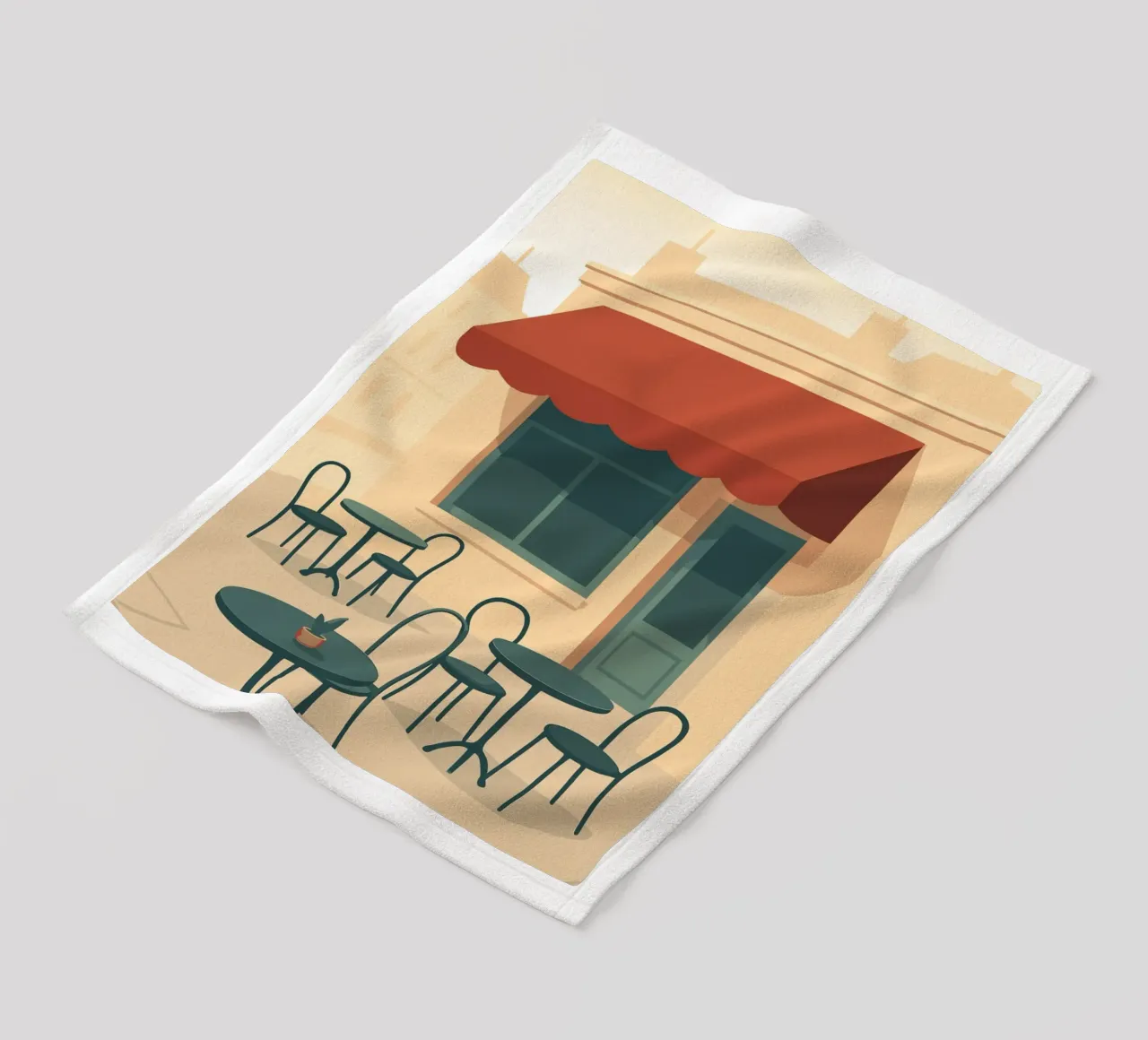 Café Fleecedecke von minimalist designs