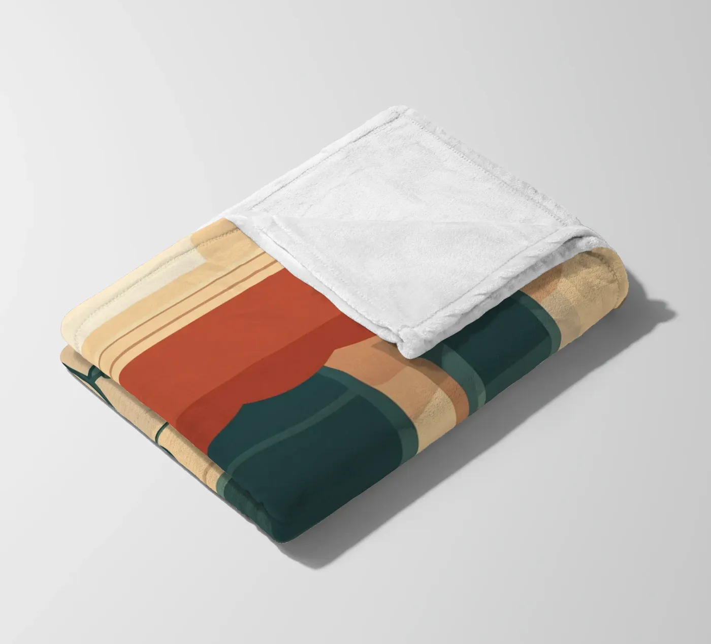 Café fleecedeken van minimalist designs