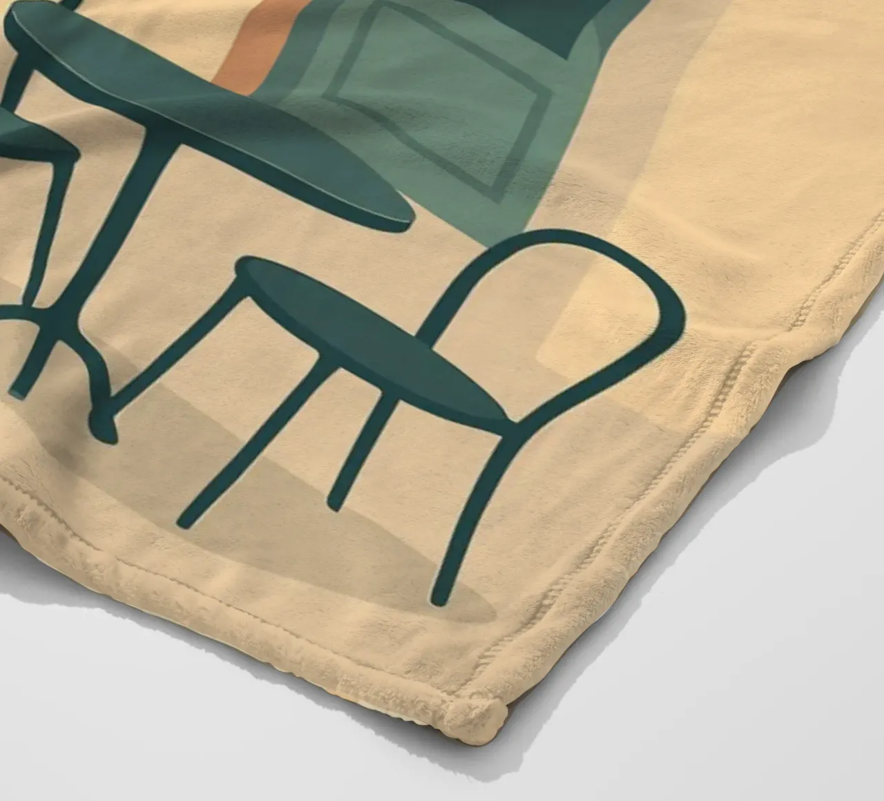 Café Fleecedecke von minimalist designs