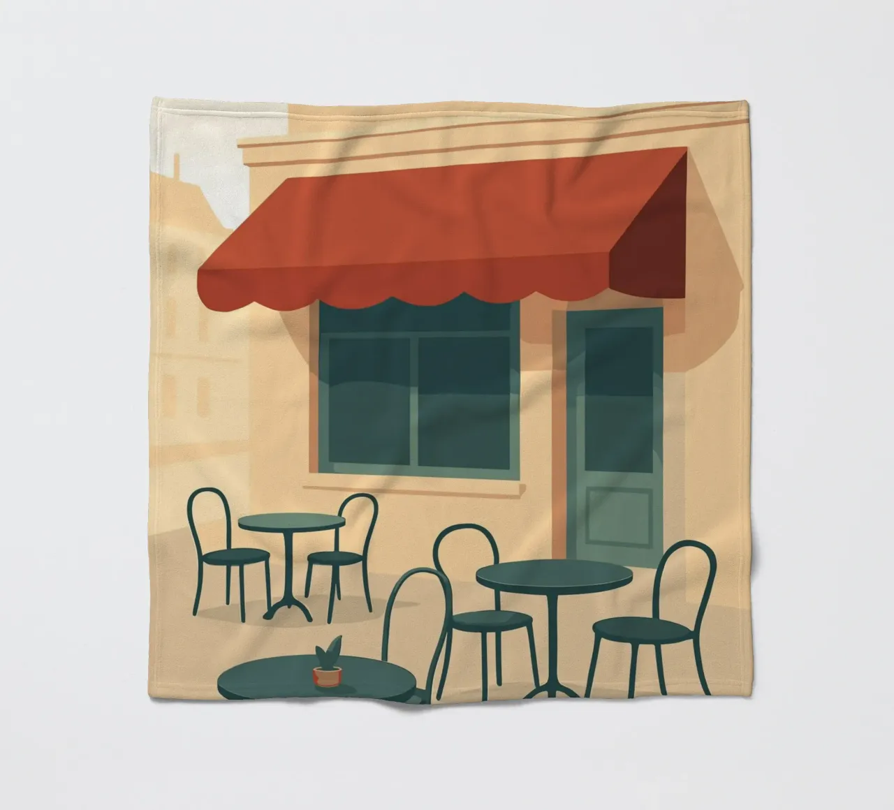 Café Fleecedecke von minimalist designs