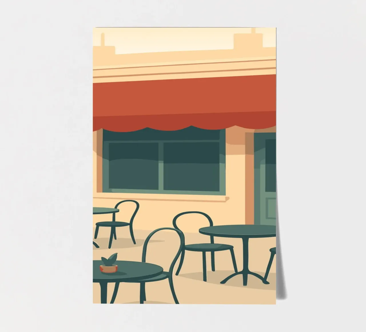 Café sticker sheet by minimalist designs