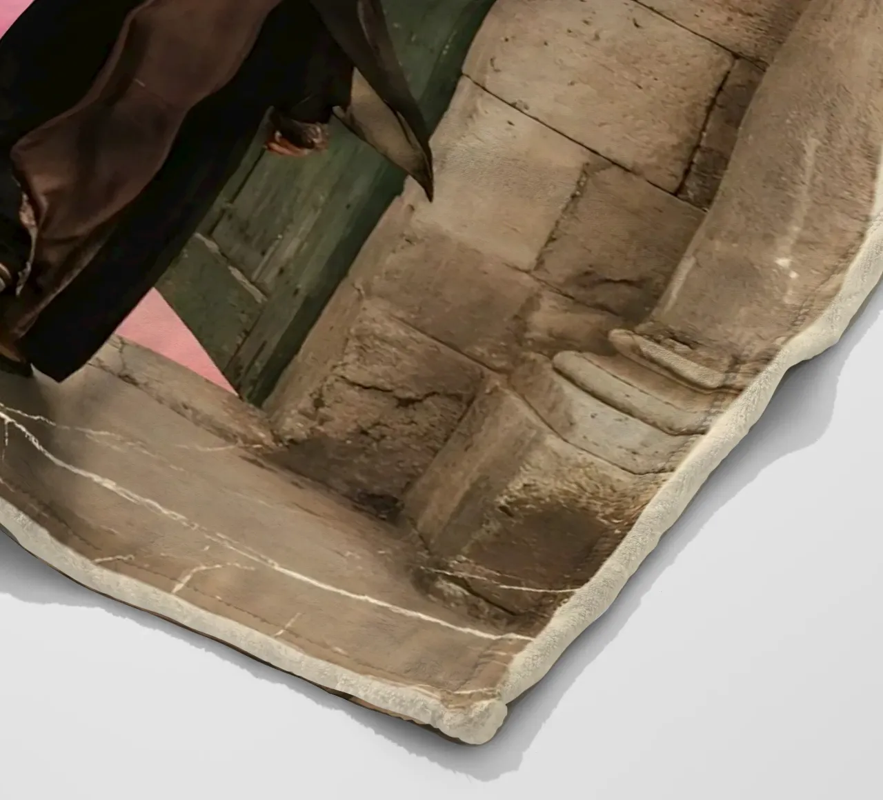 Gateway of Light: Symbolic Surreal Journey Into the Unknown fleece blanket by Cosmic Reverie Studio