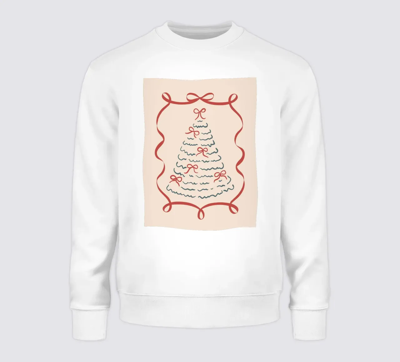 Albero di Natale e fiocchi felpa da Winter Whispers