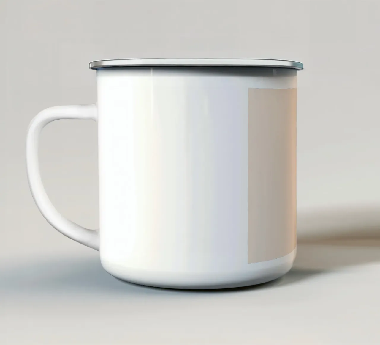 Albero di Natale e fiocchi tazza in smalto da Winter Whispers