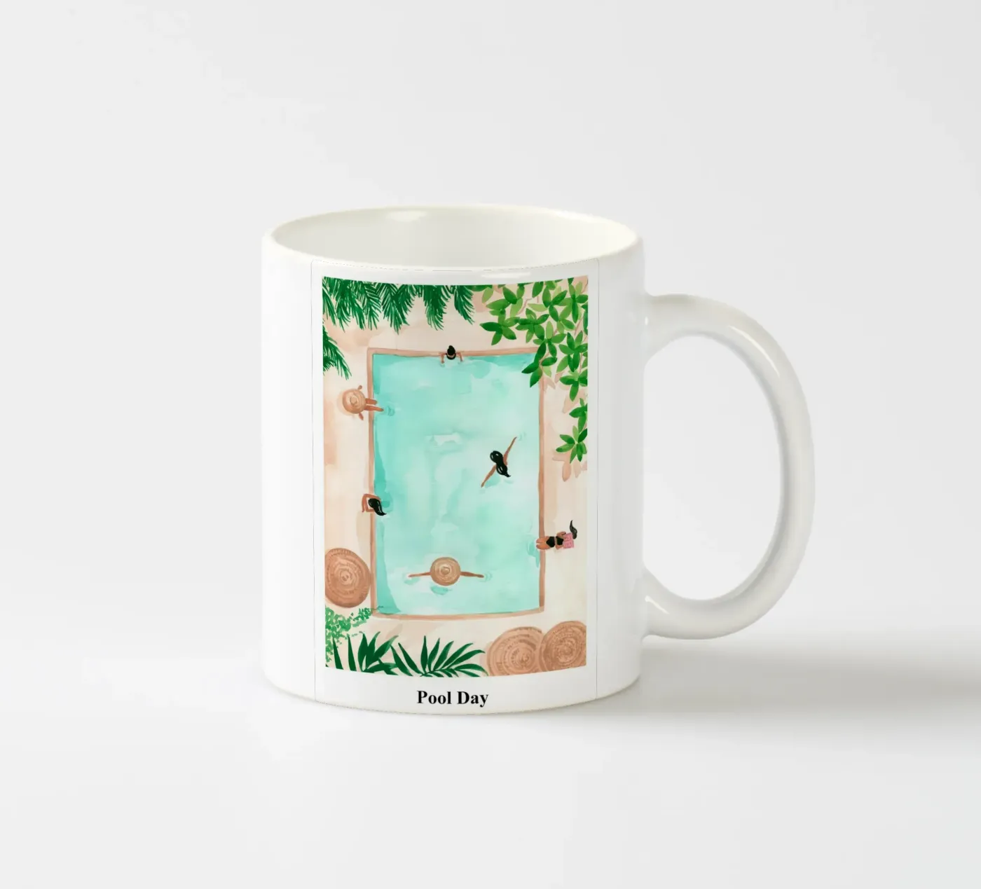 Giornata in piscina tazza in ceramica da hite Shop