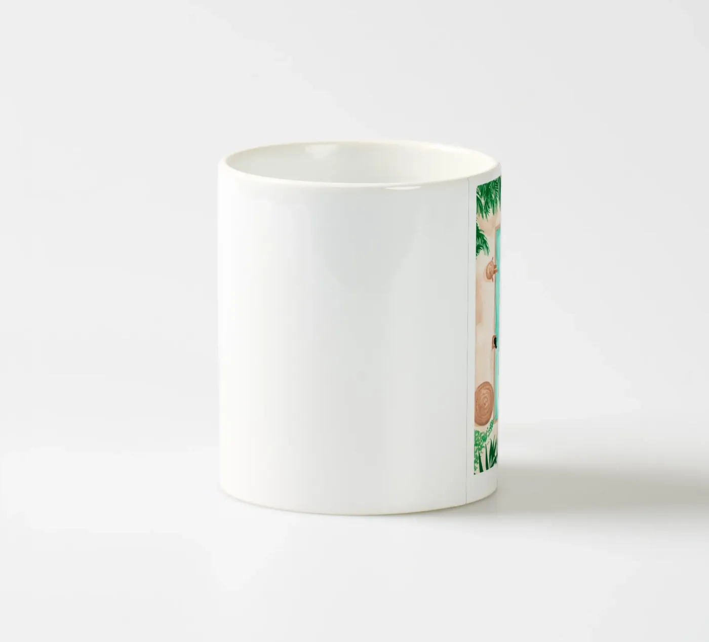 Pool Day ceramic mug by hite Shop