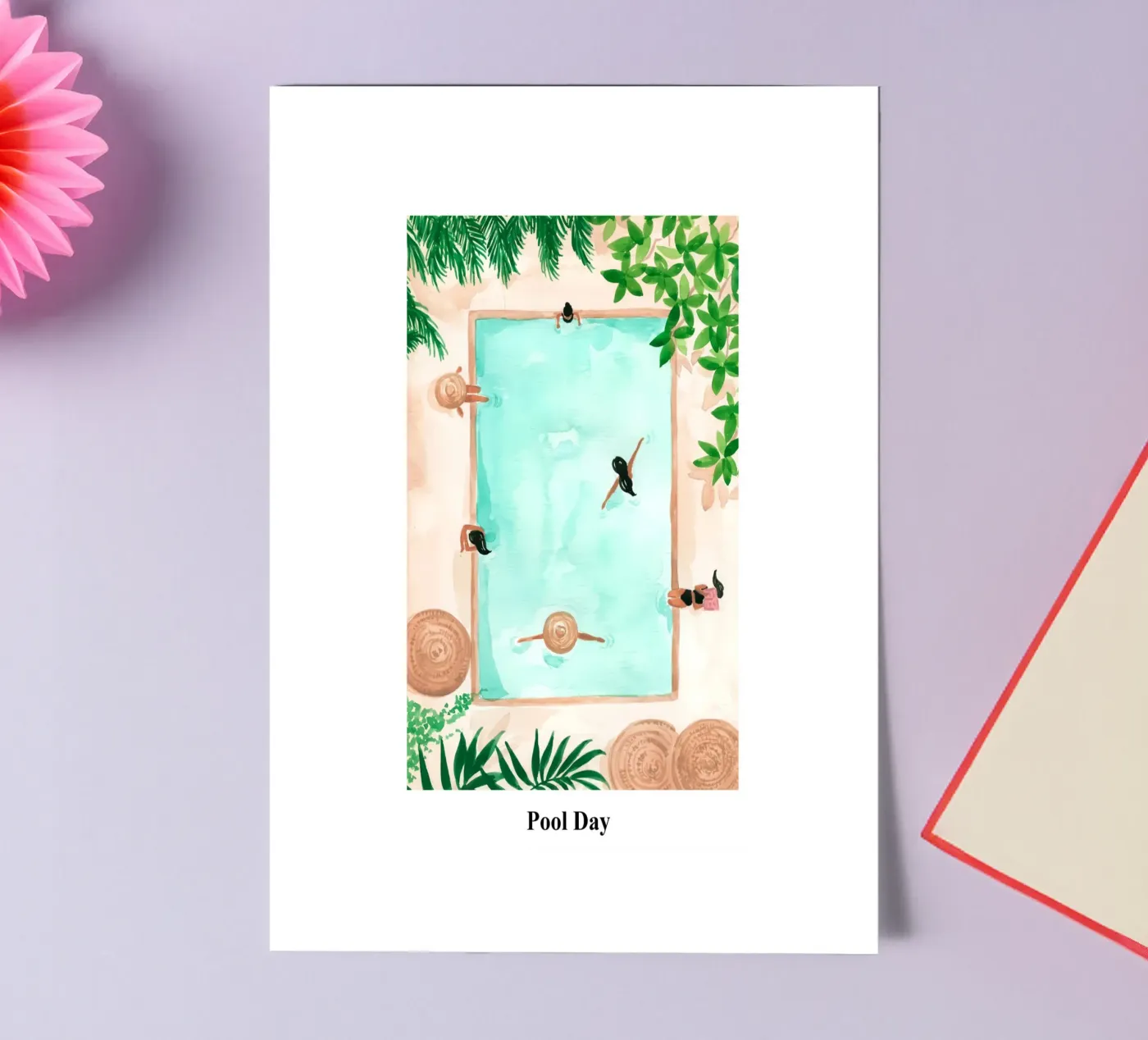 Pool Day sticker sheet by hite Shop