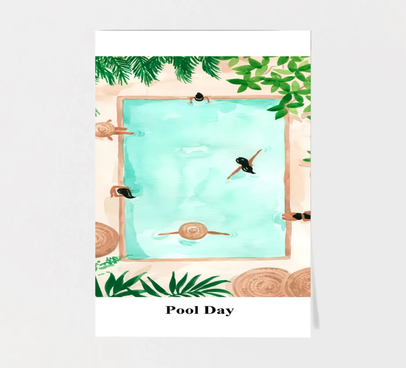 Pool Day sticker sheet by hite Shop