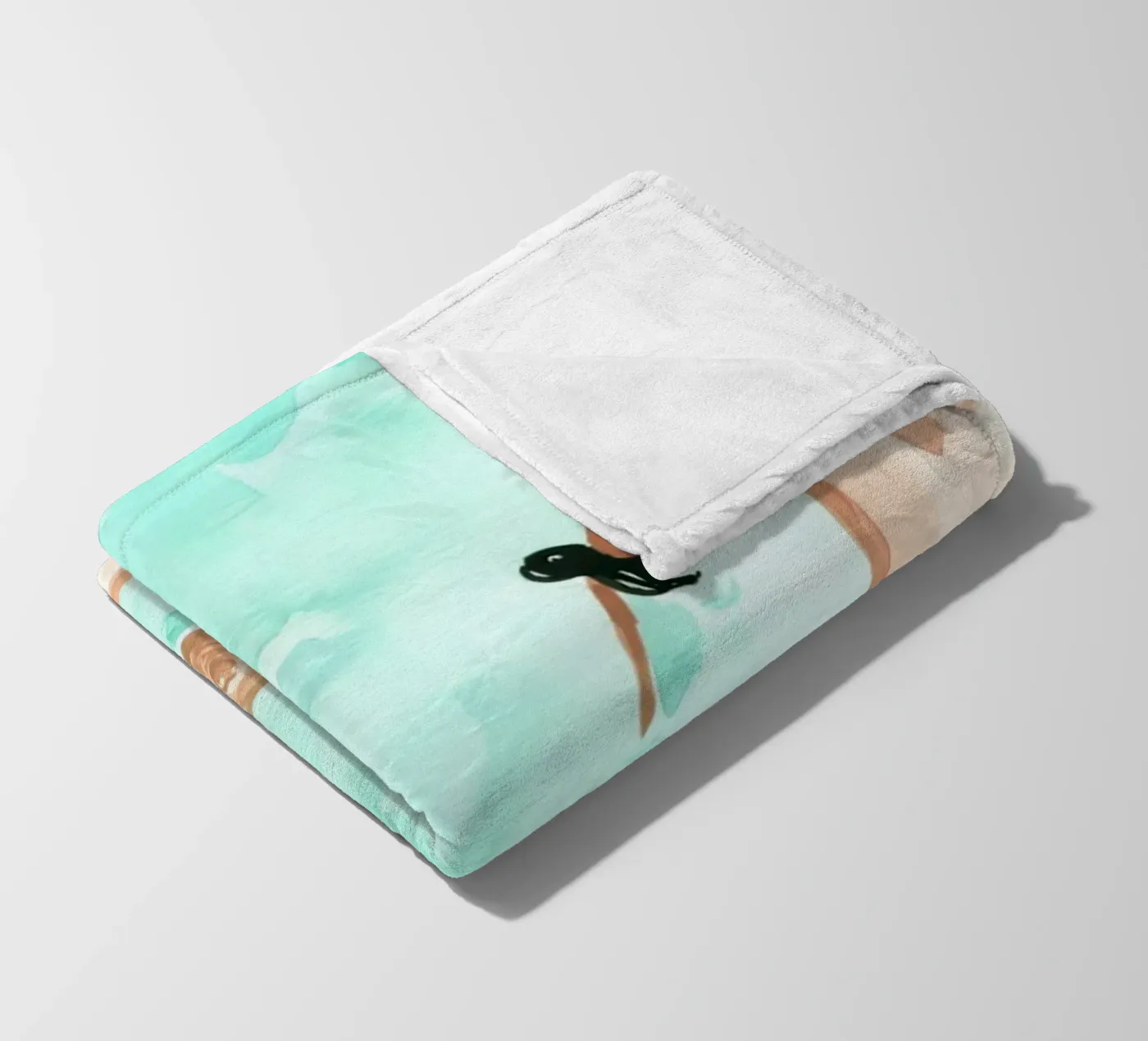 Pool Day fleece blanket by hite Shop