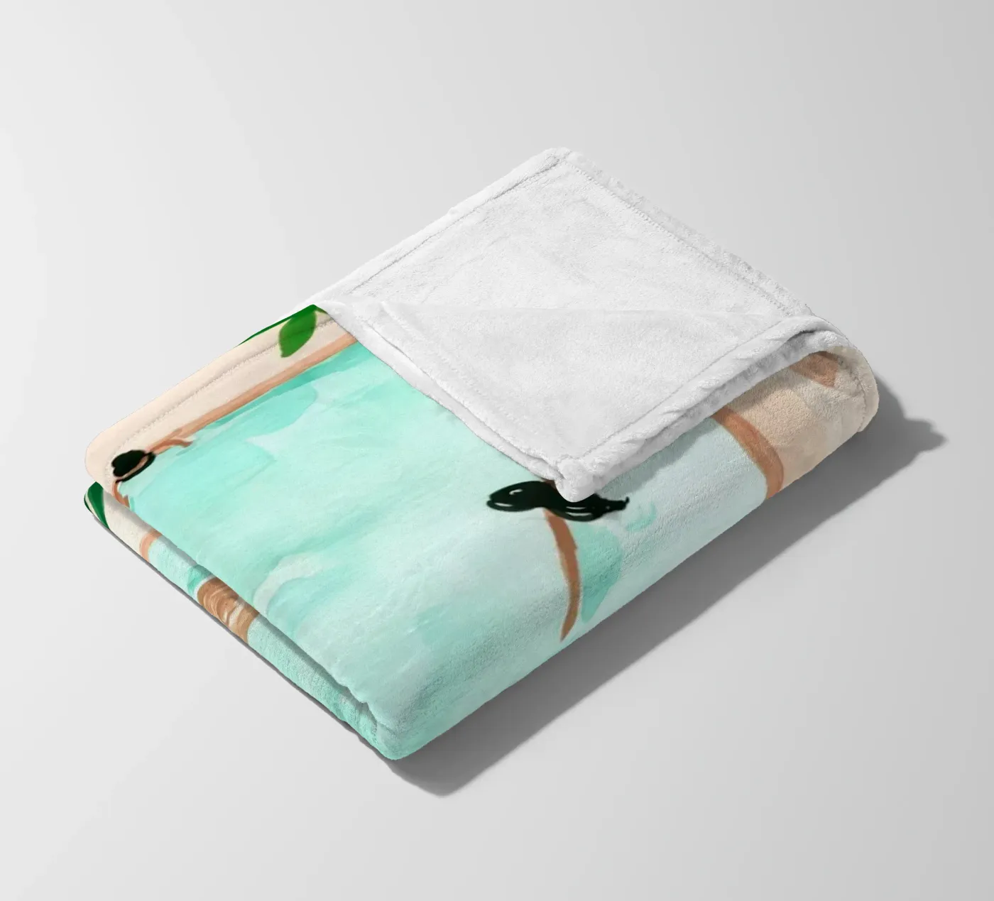 Pool Day fleece blanket by hite Shop
