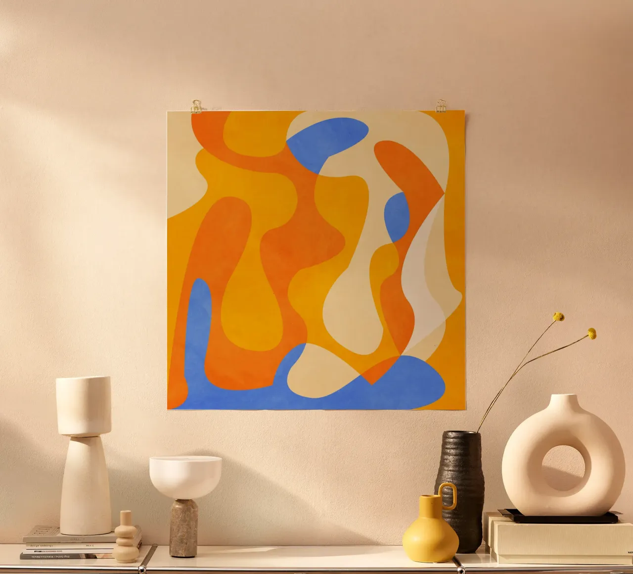 Abstract Flow carta hahnemühle da Dream In Colors