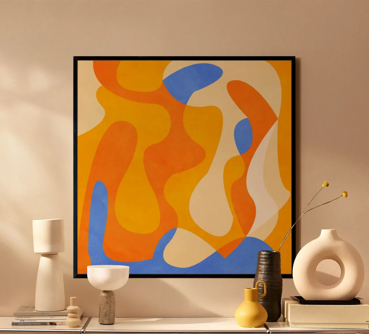 Abstract Flow carta hahnemühle da Dream In Colors