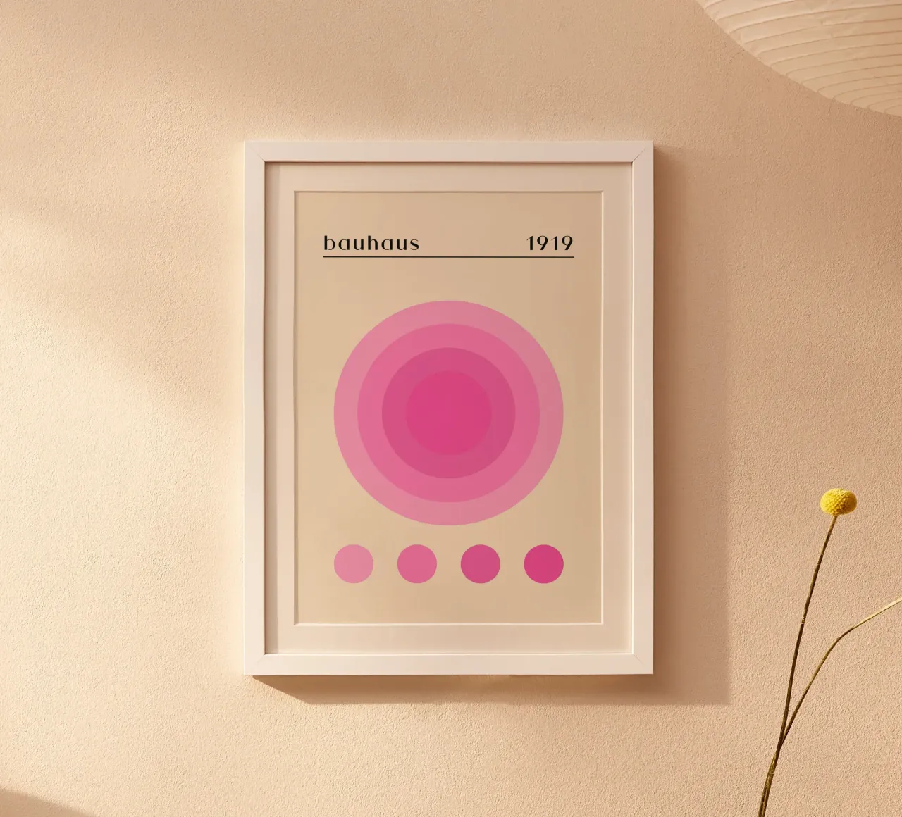 Pink poster van The Look