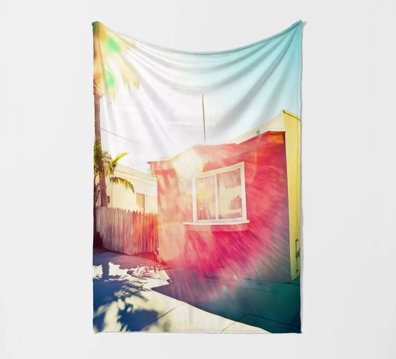 Flare Los Angeles coperta in pile da Affiches Minimalistes