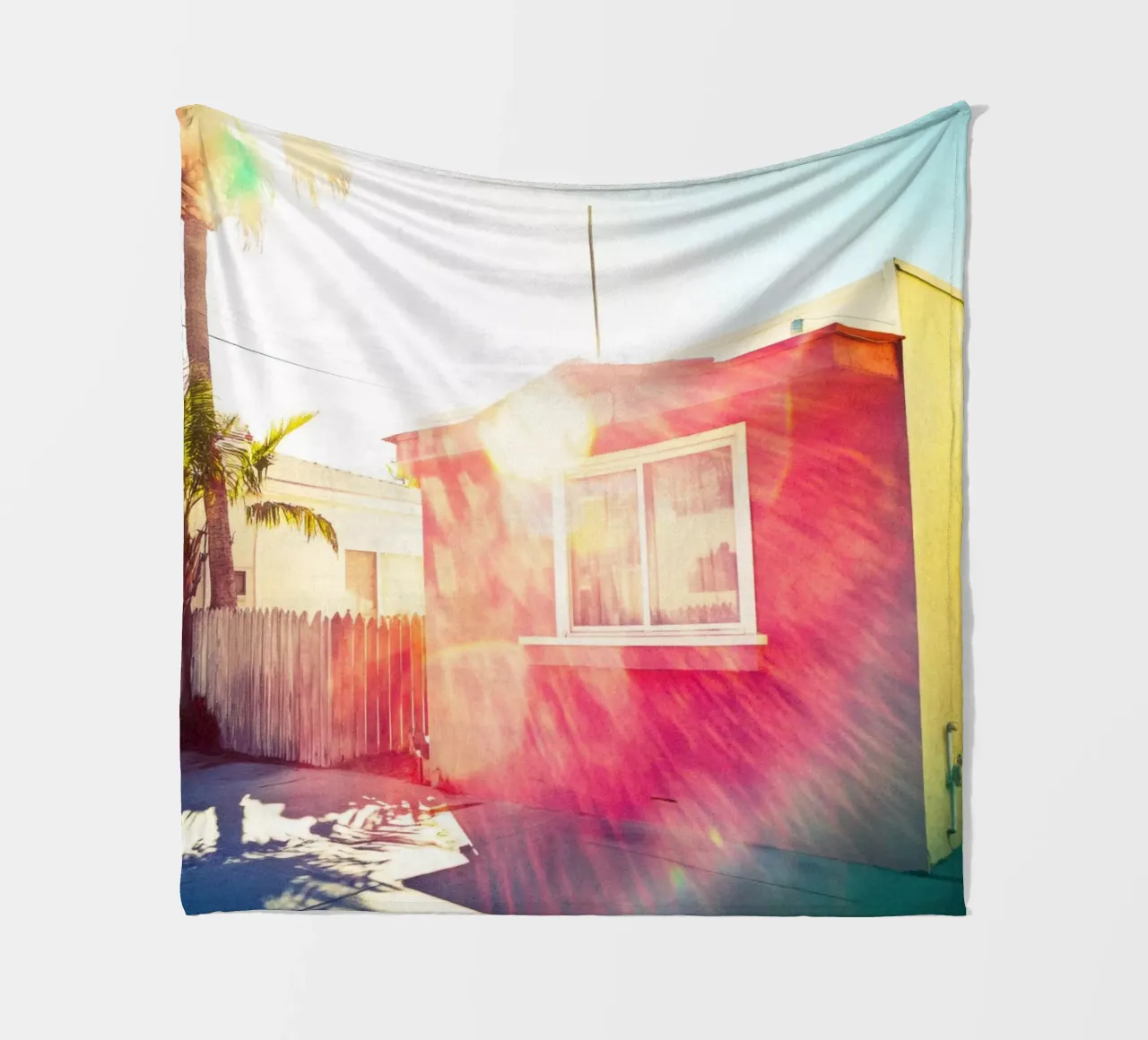 Flare Los Angeles coperta in pile da Affiches Minimalistes