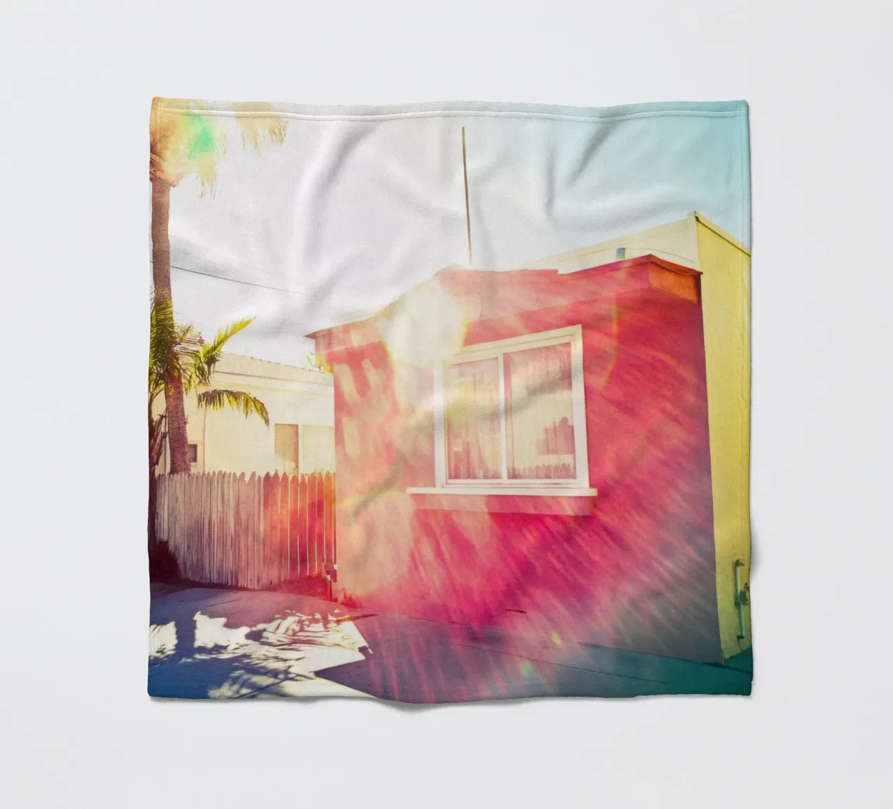 Flare Los Angeles coperta in pile da Affiches Minimalistes