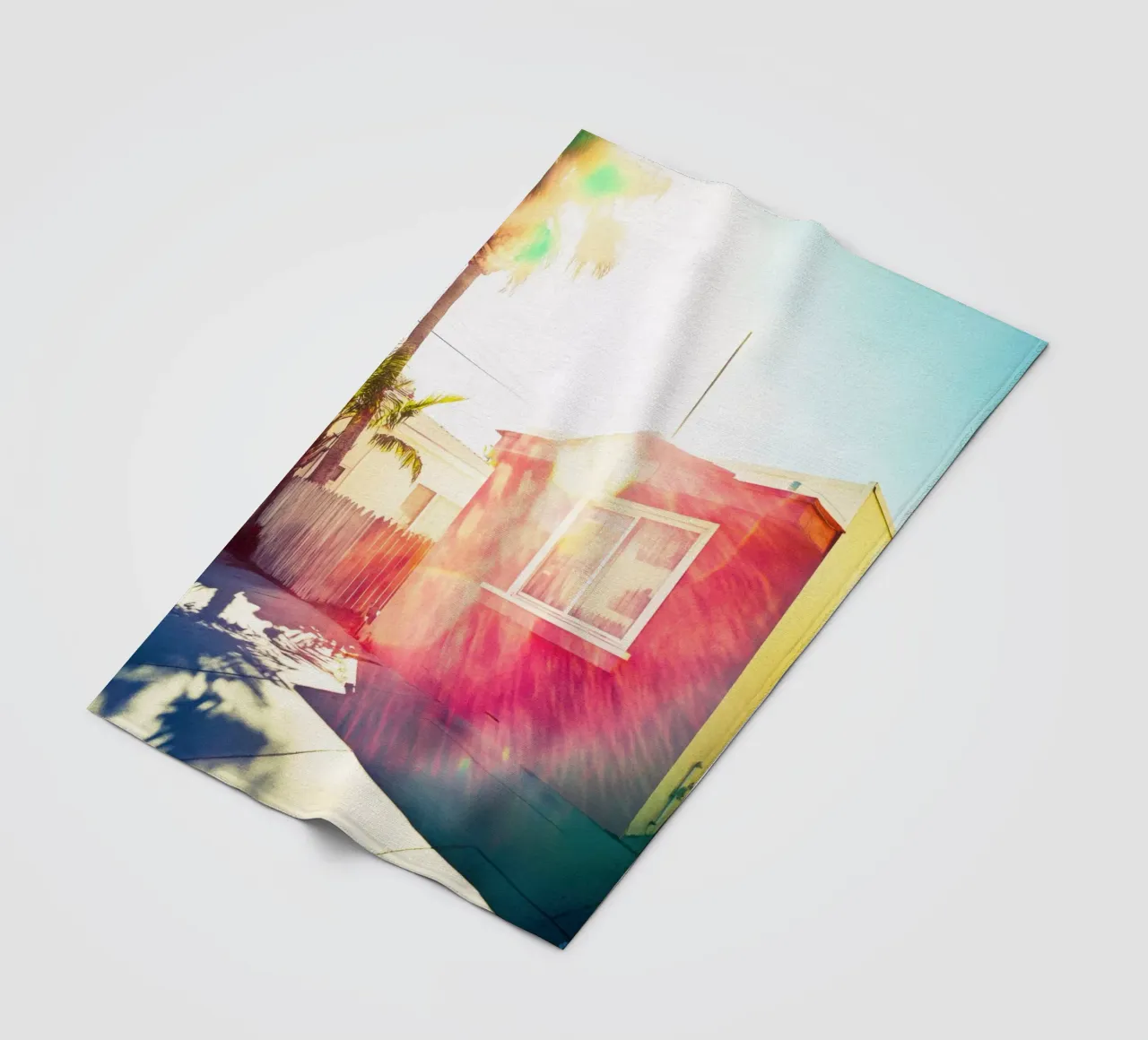 Flare Los Angeles coperta in pile da Affiches Minimalistes