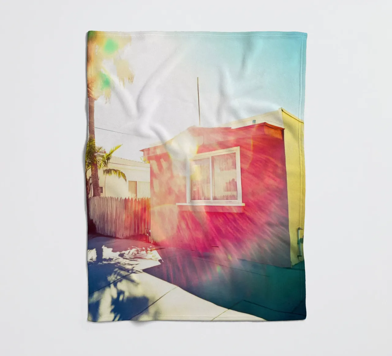 Flare Los Angeles coperta in pile da Affiches Minimalistes