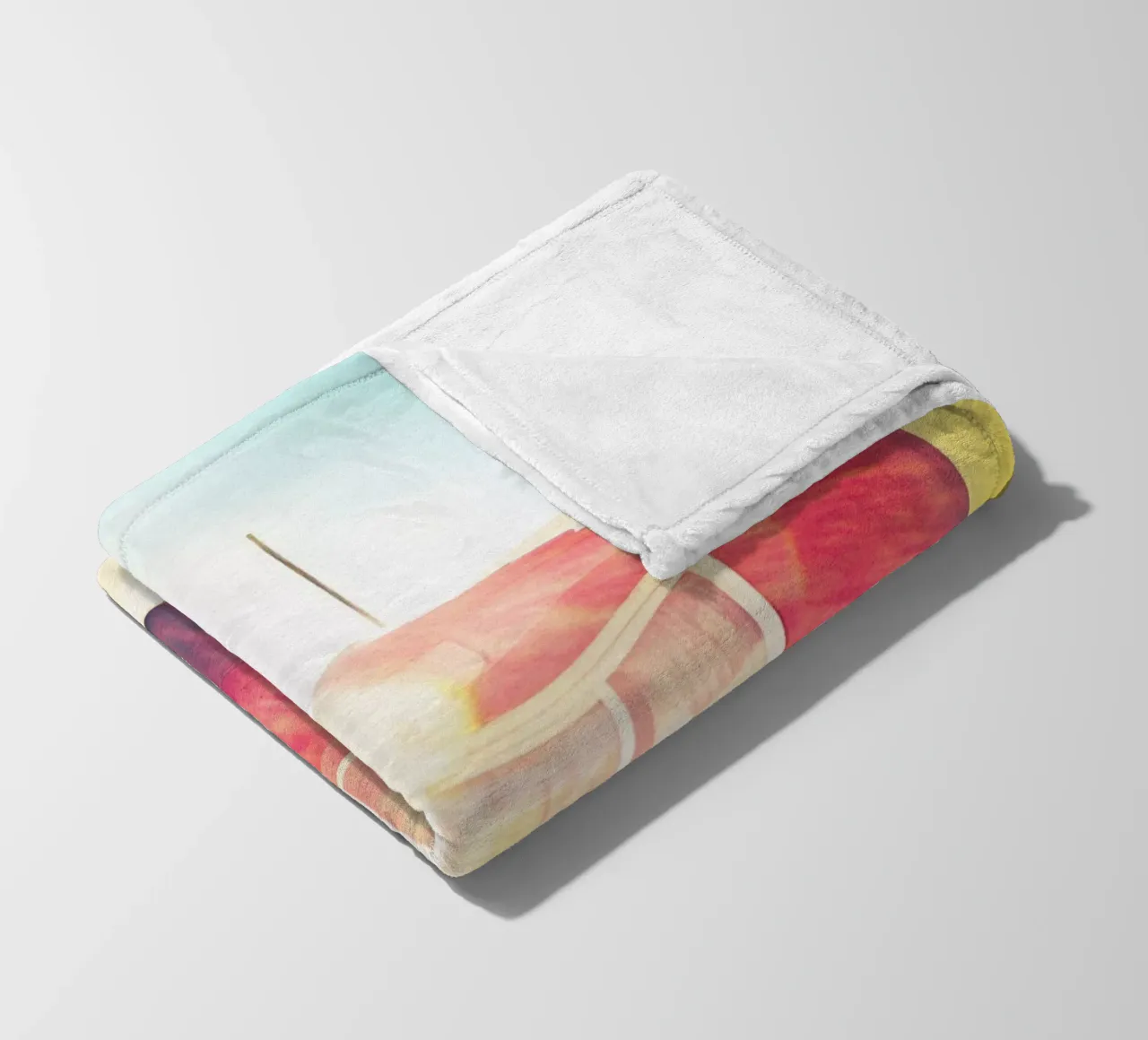 Flare Los Angeles coperta in pile da Affiches Minimalistes