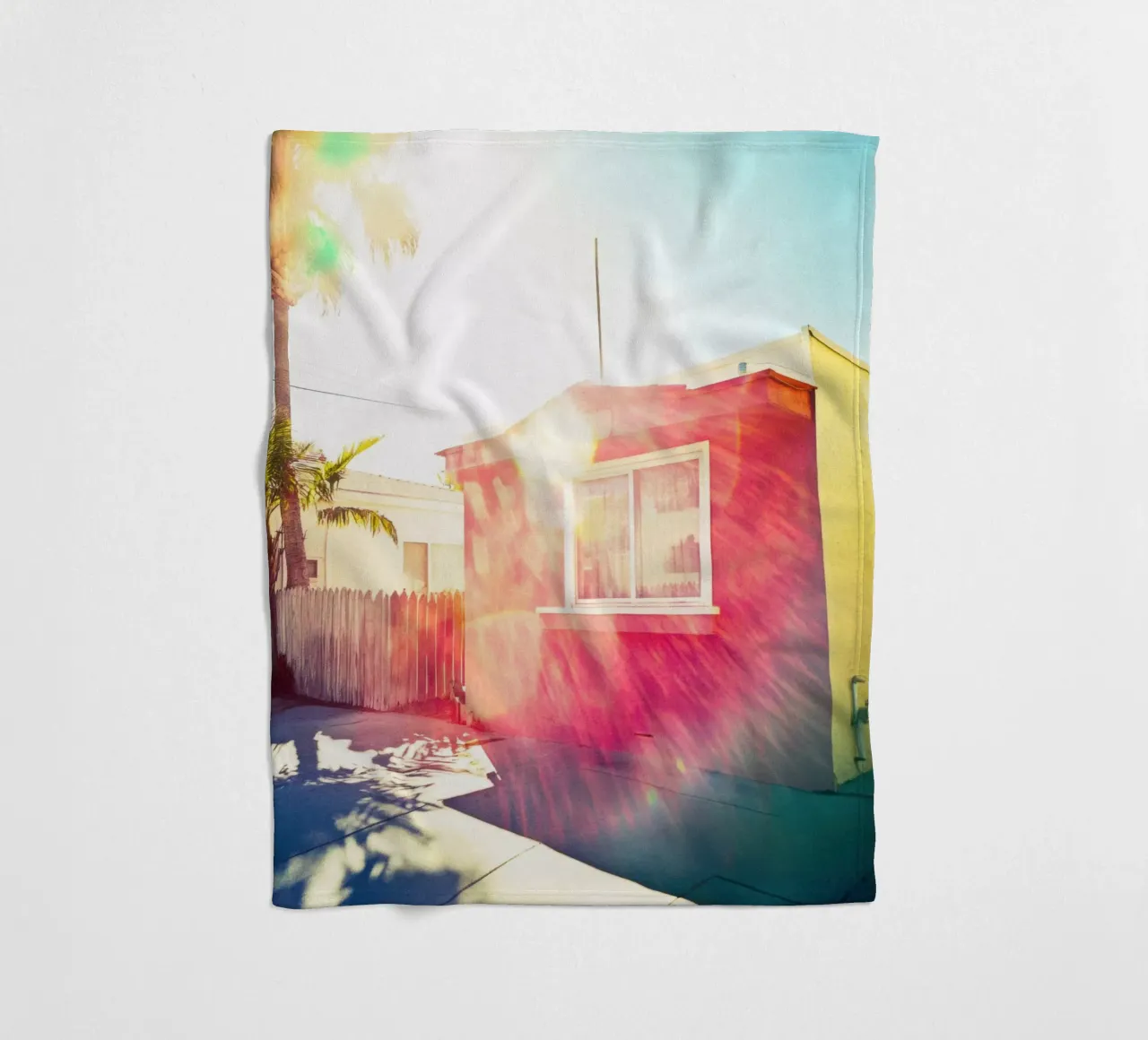 Flare Los Angeles coperta in pile da Affiches Minimalistes
