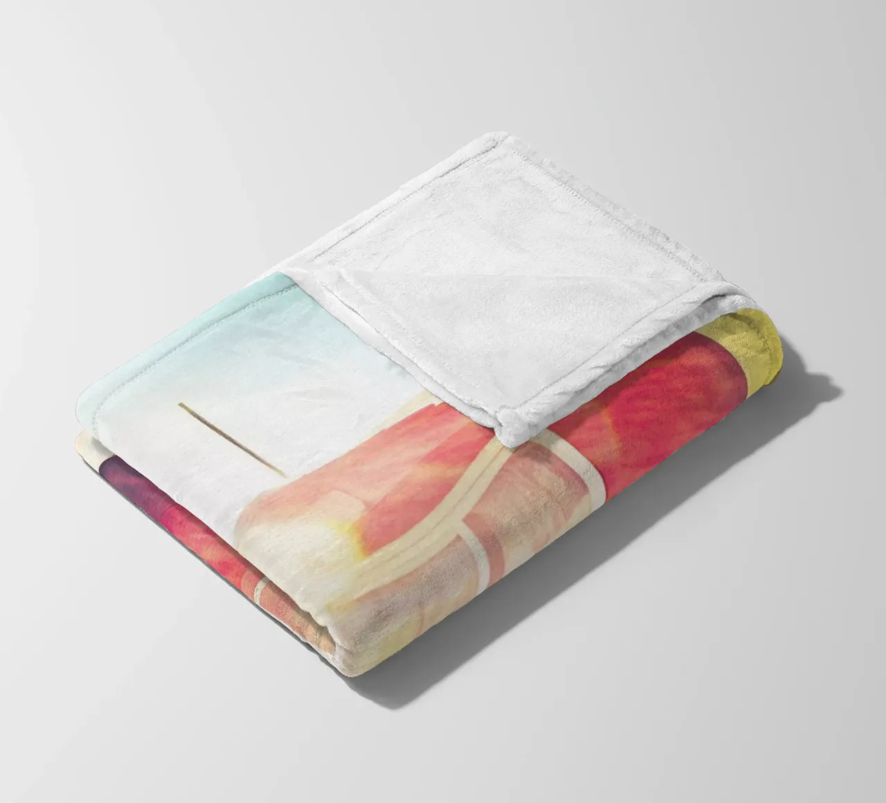 Flare Los Angeles coperta in pile da Affiches Minimalistes