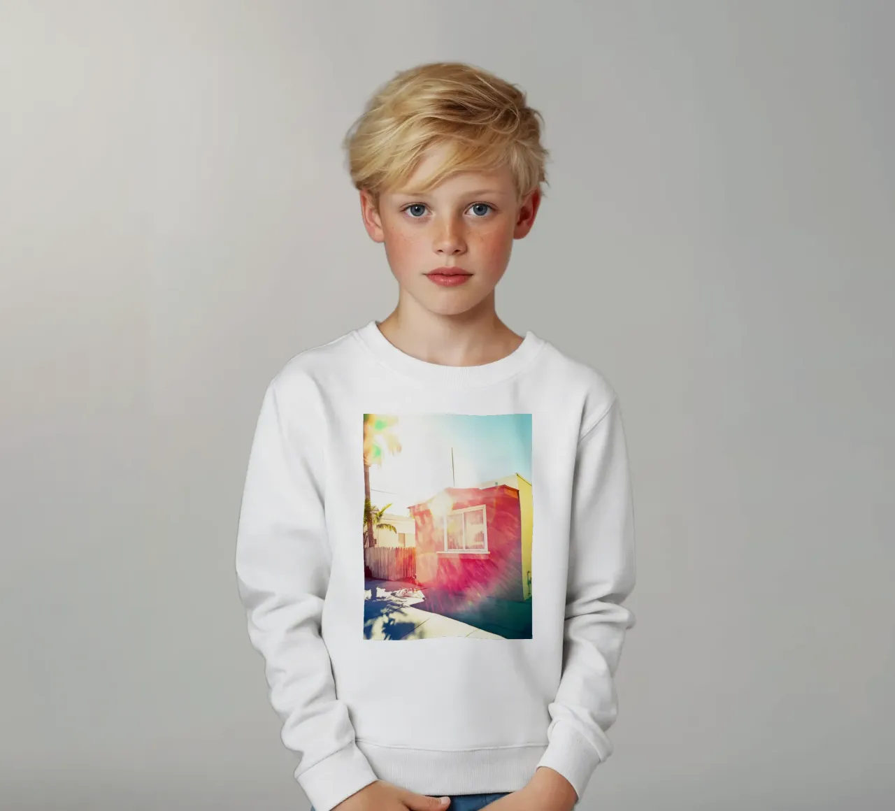 Flare Los Angeles felpa bambino da Affiches Minimalistes