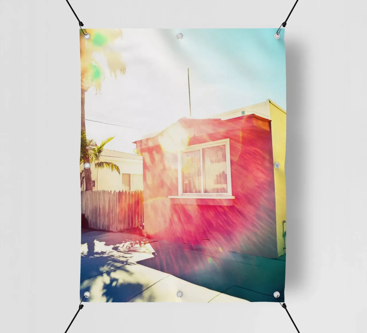 Flare Los Angeles telo in pvc da Affiches Minimalistes