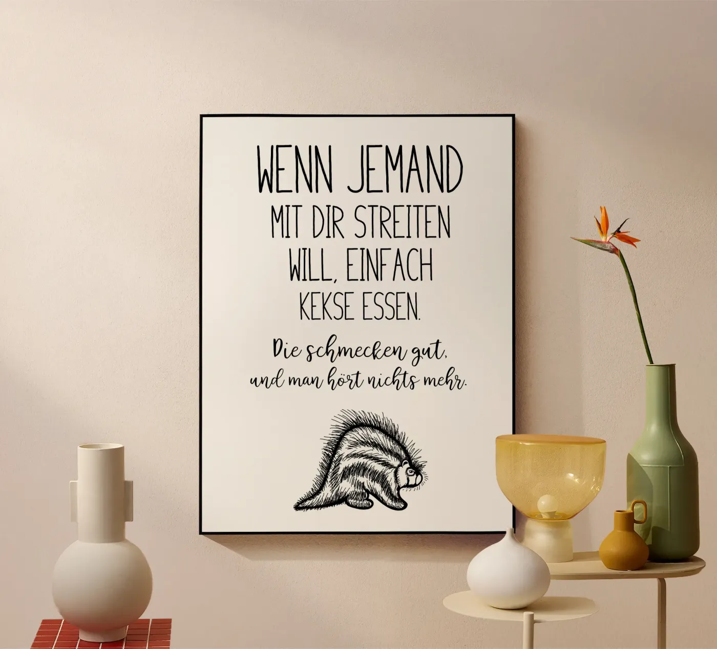 Kekse essen acryl van BAINAI QUOTES