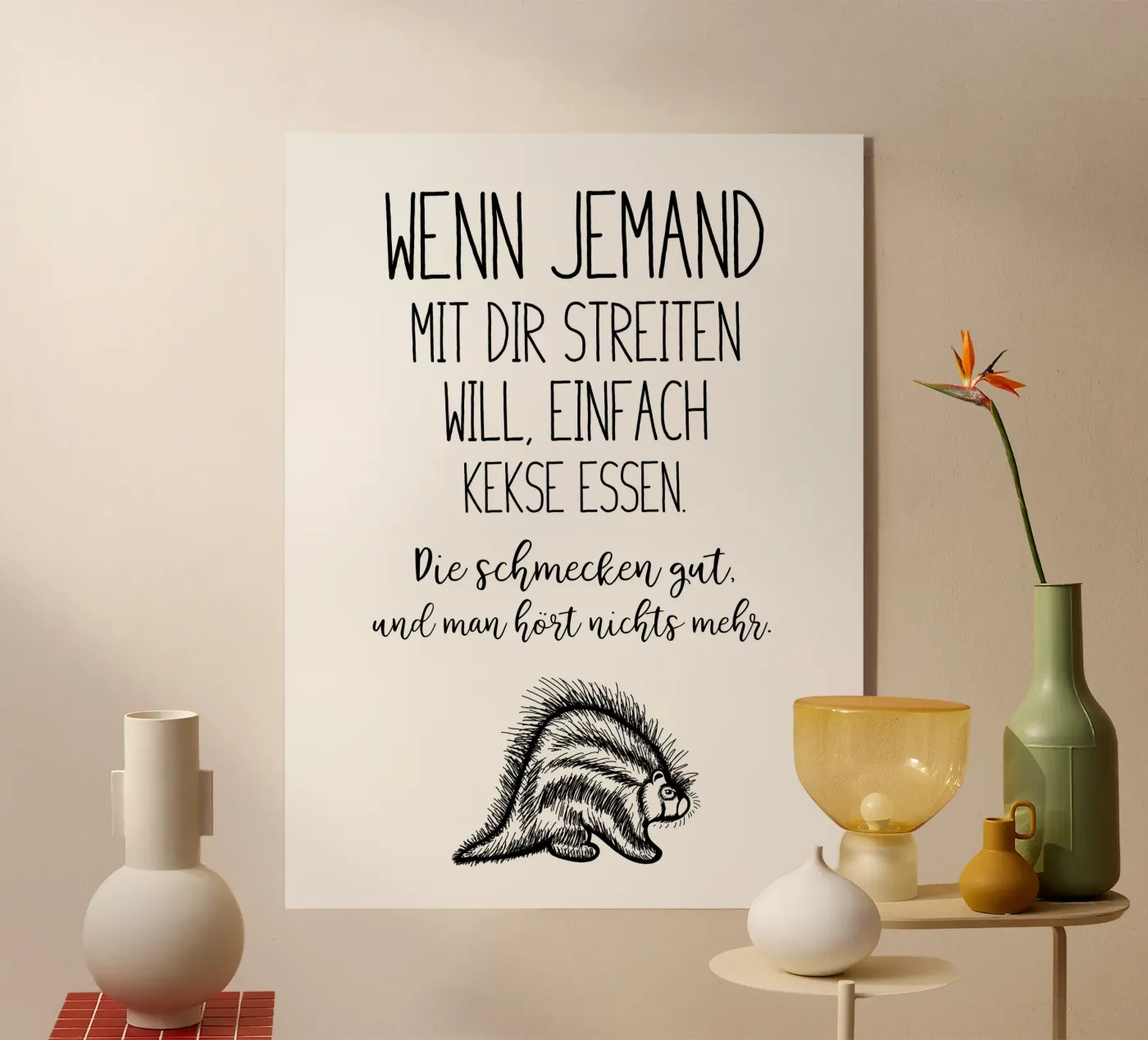 Kekse essen acryl van BAINAI QUOTES