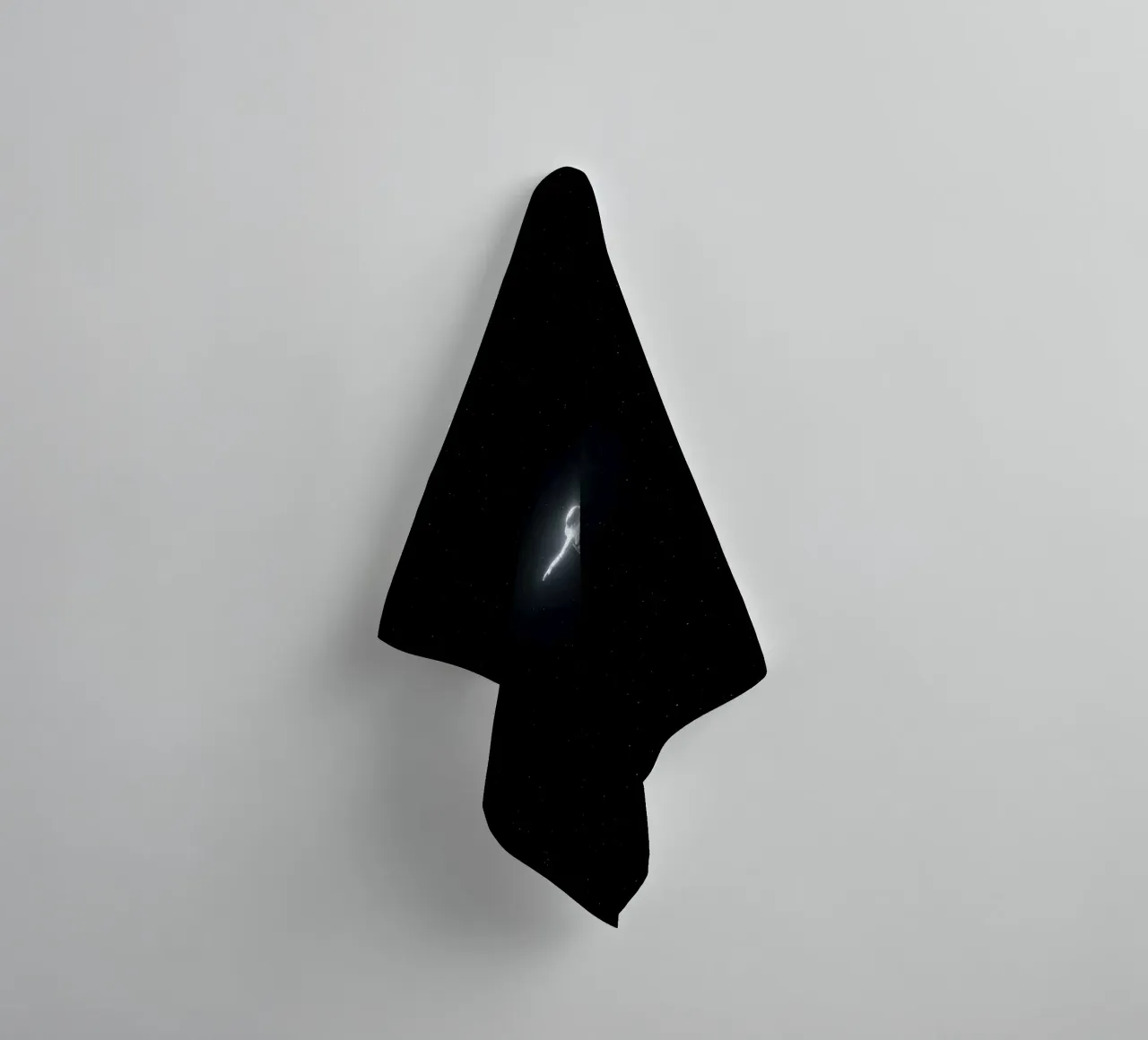 Glowing Astronaut Floating Alone in Deep Space Artwork towel by Cosmic Reverie Studio