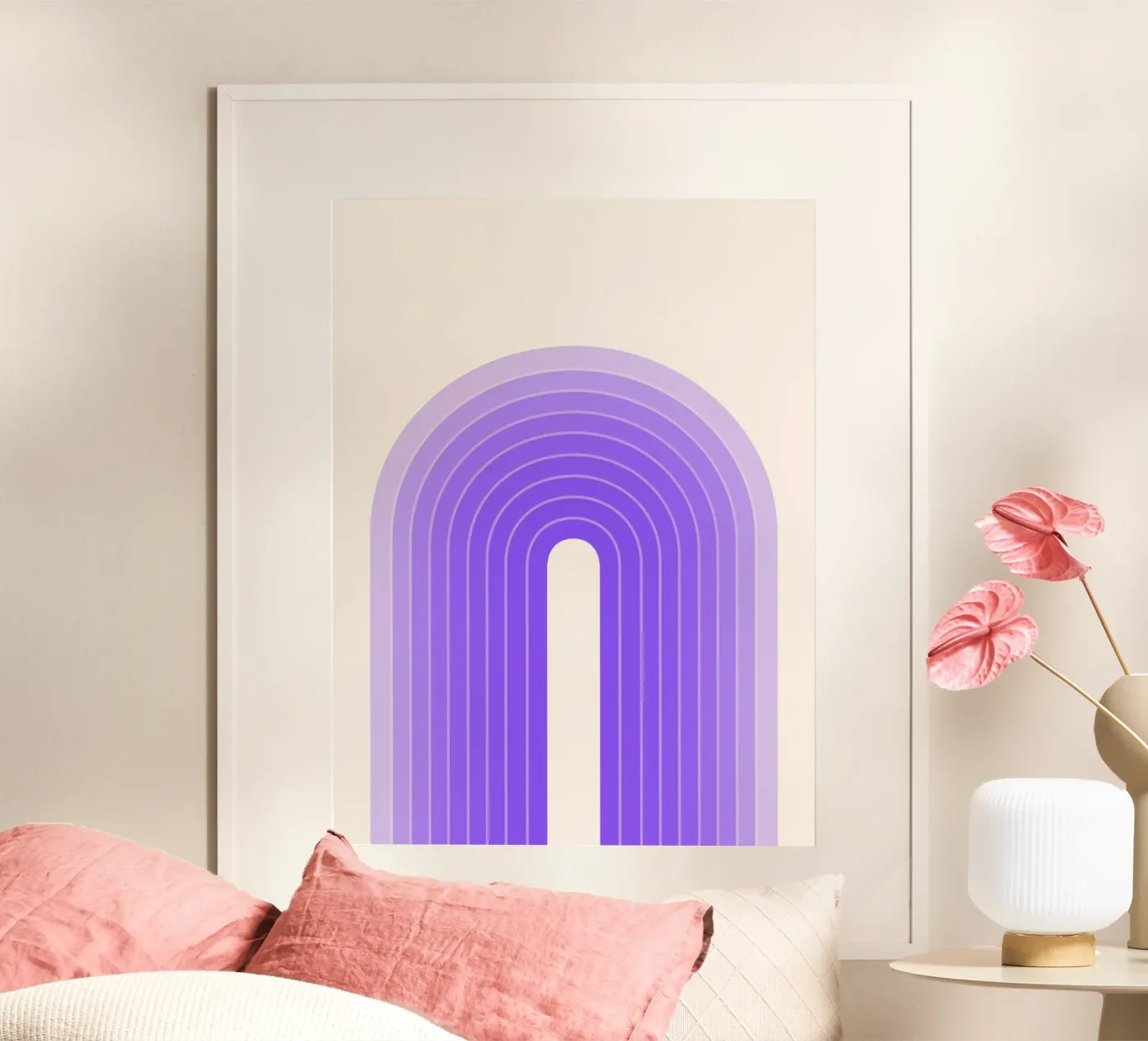 Purple 54 poster da The Look