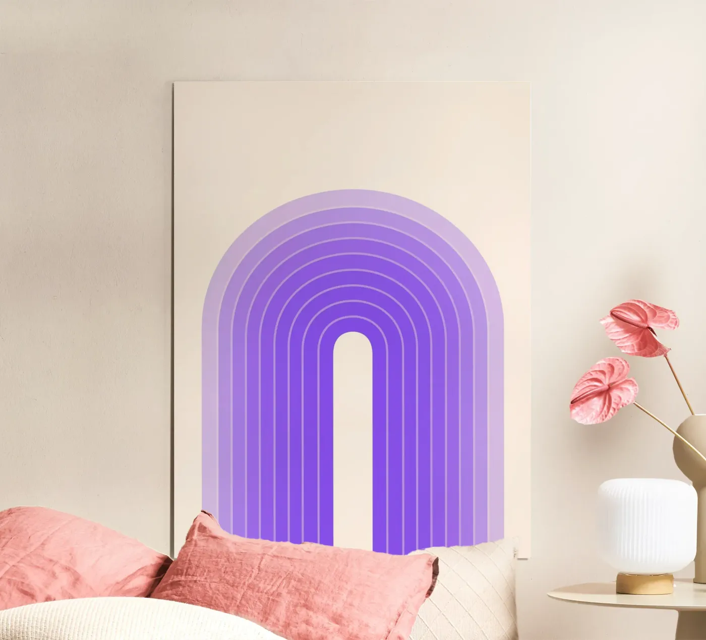 Purple 54 poster da The Look