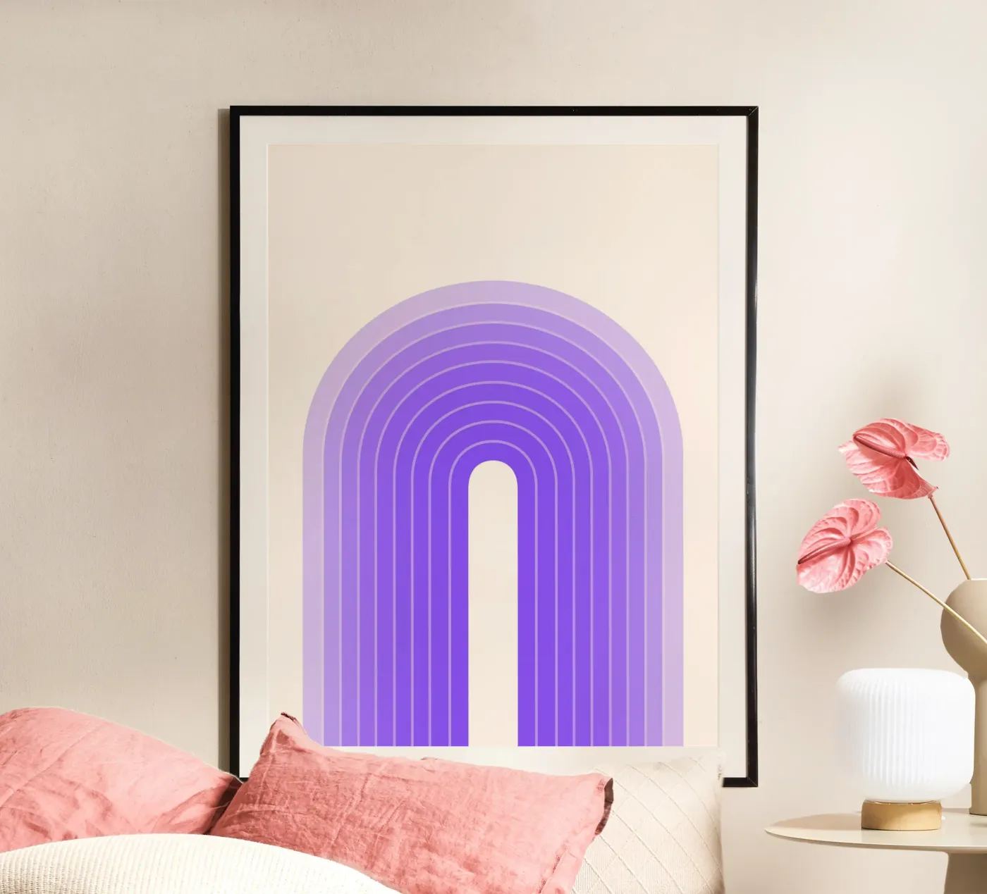 Purple 54 poster da The Look