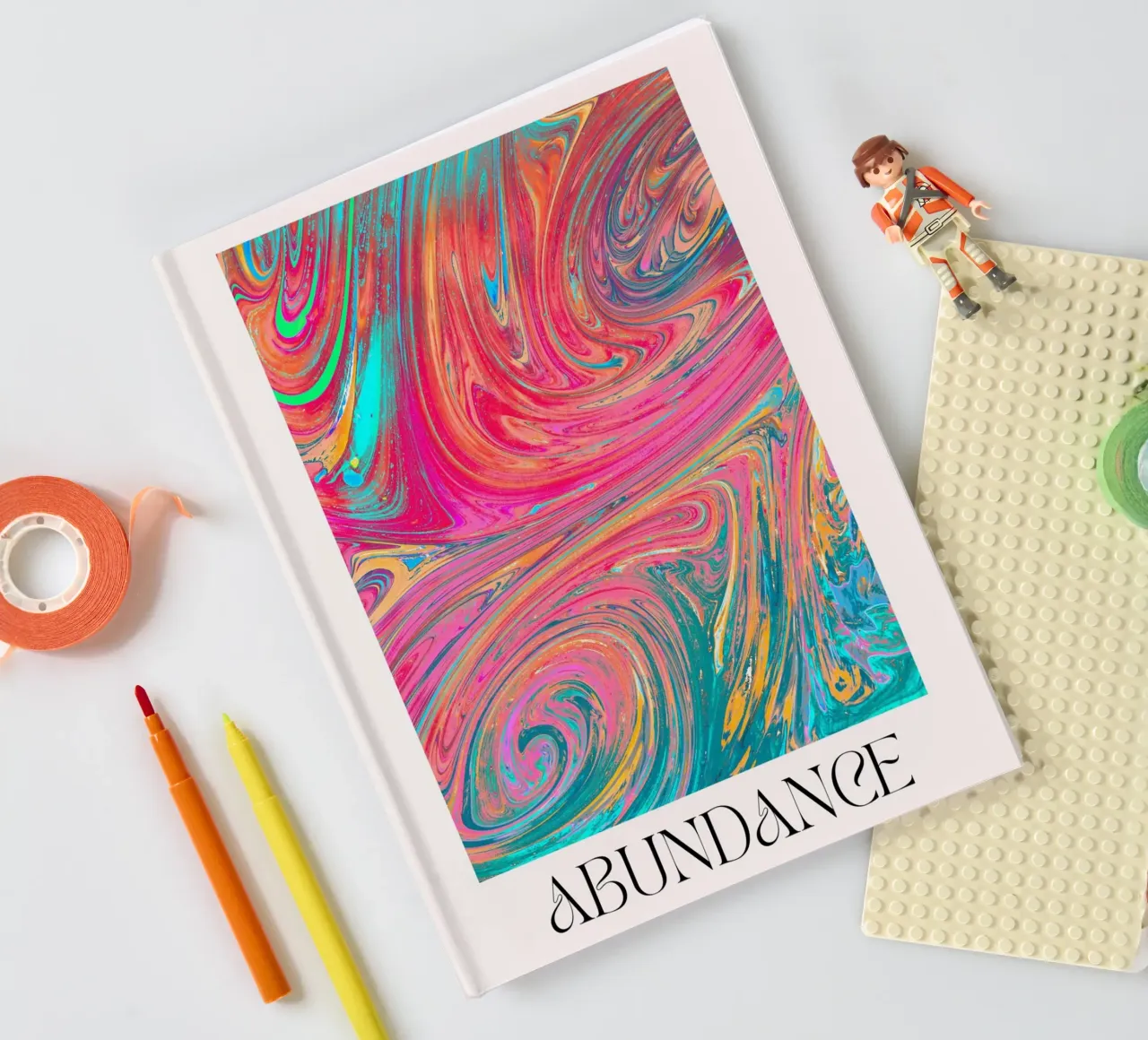 Abundance Vibes notebook by The Look