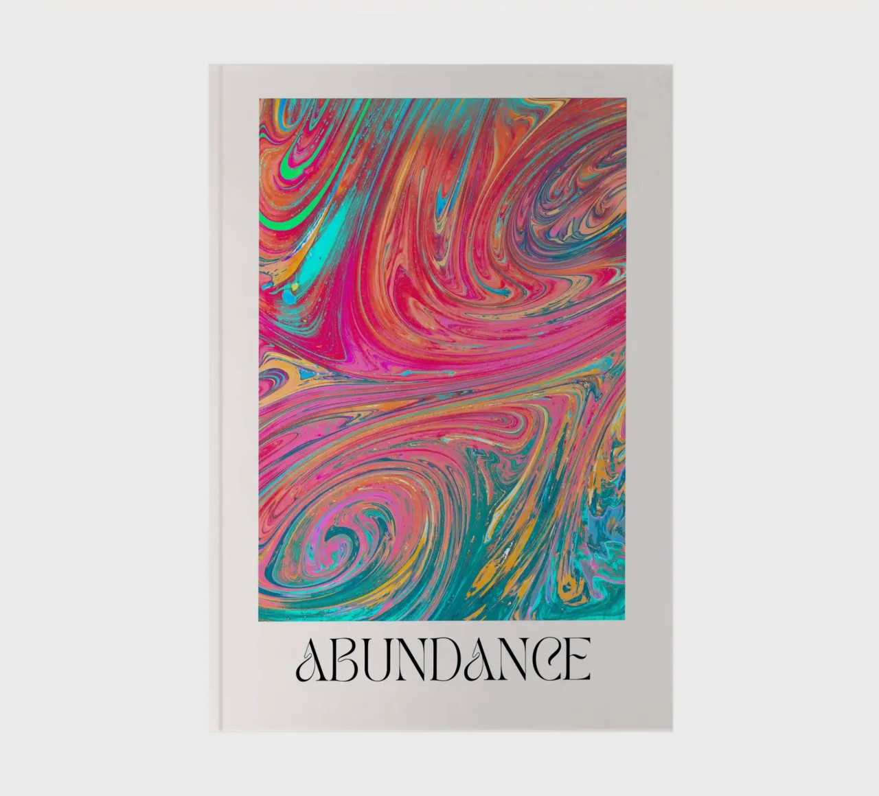 Abundance Vibes notebook by The Look