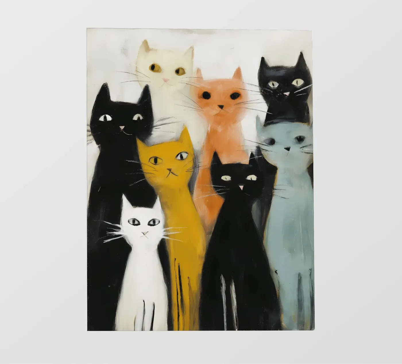 Katten backlit folie van IamHomeDesigns