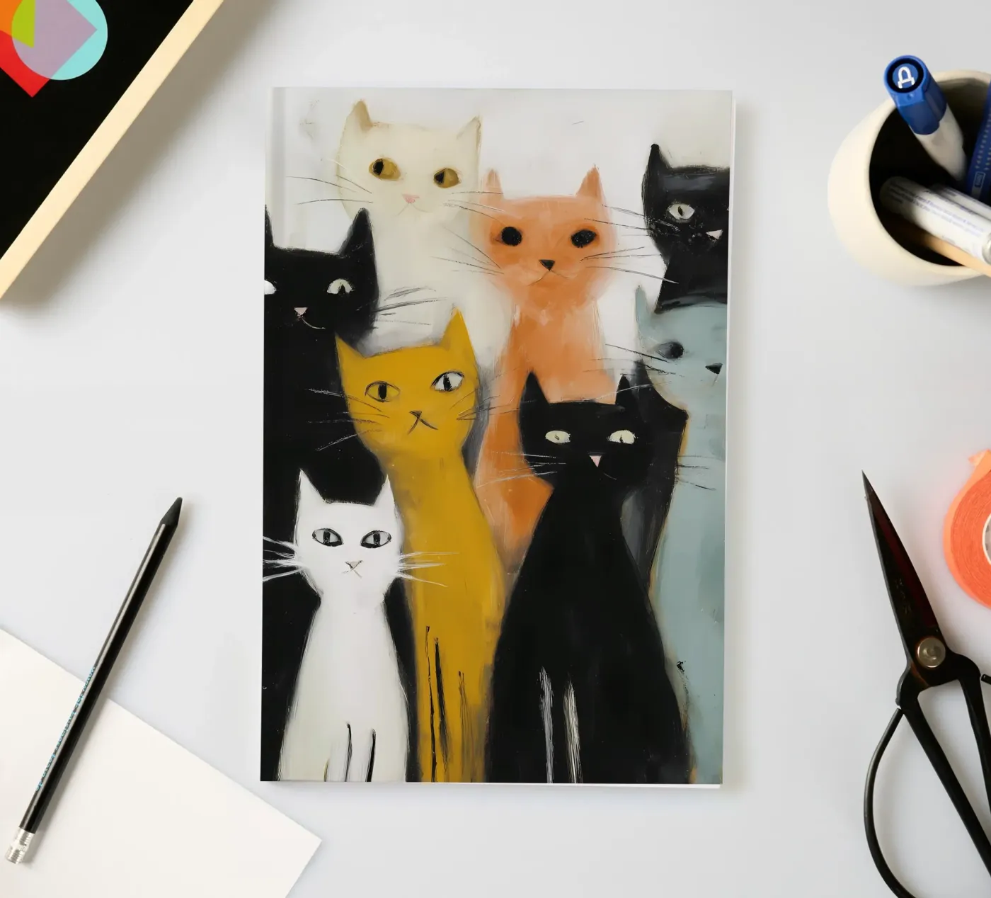 Cats notebook by IamHomeDesigns