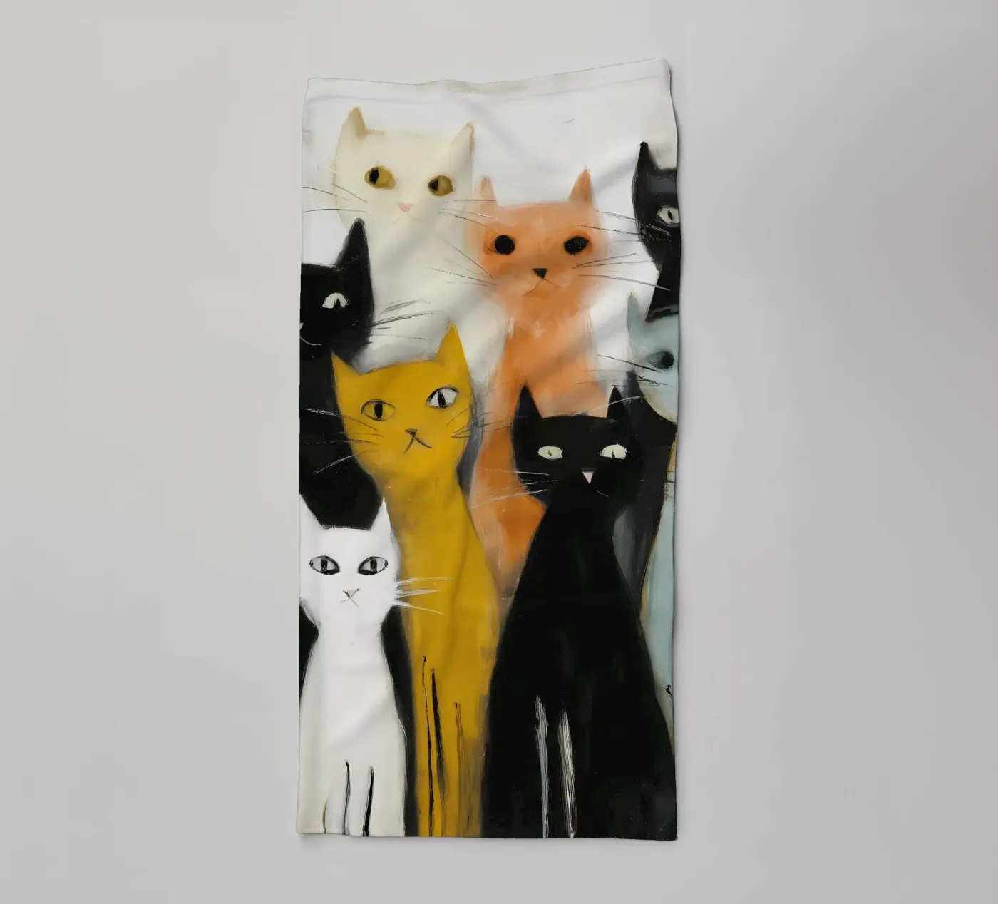 Cats towel by IamHomeDesigns